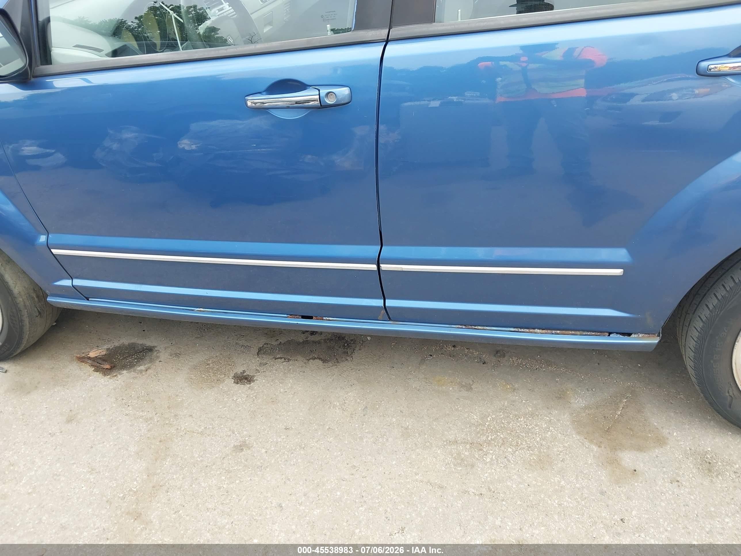 2007 Dodge Caliber R/t Blue vin: 1B3HE78K67D153232