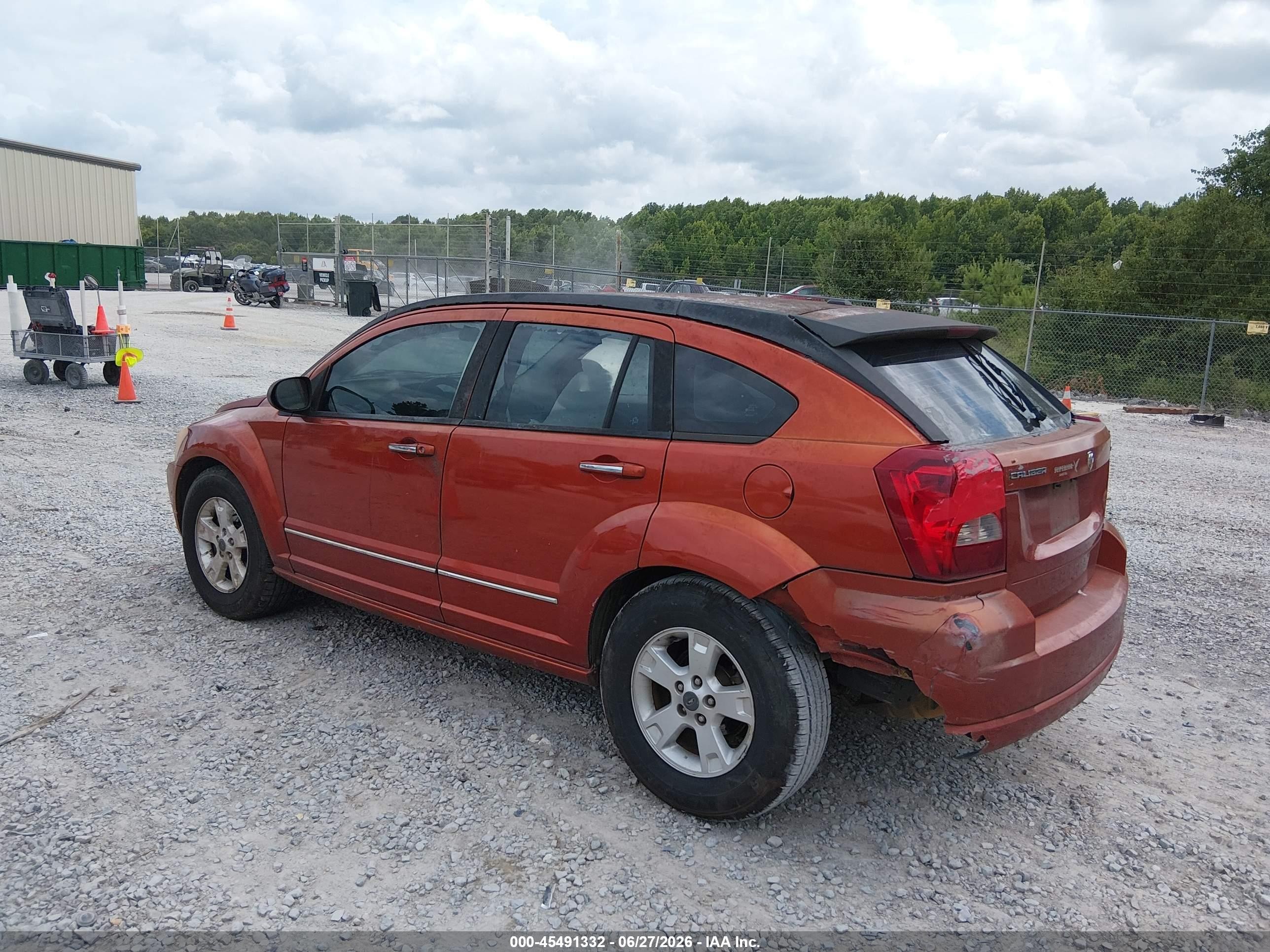 2007 Dodge Caliber R/t Orange vin: 1B3HE78K67D514622
