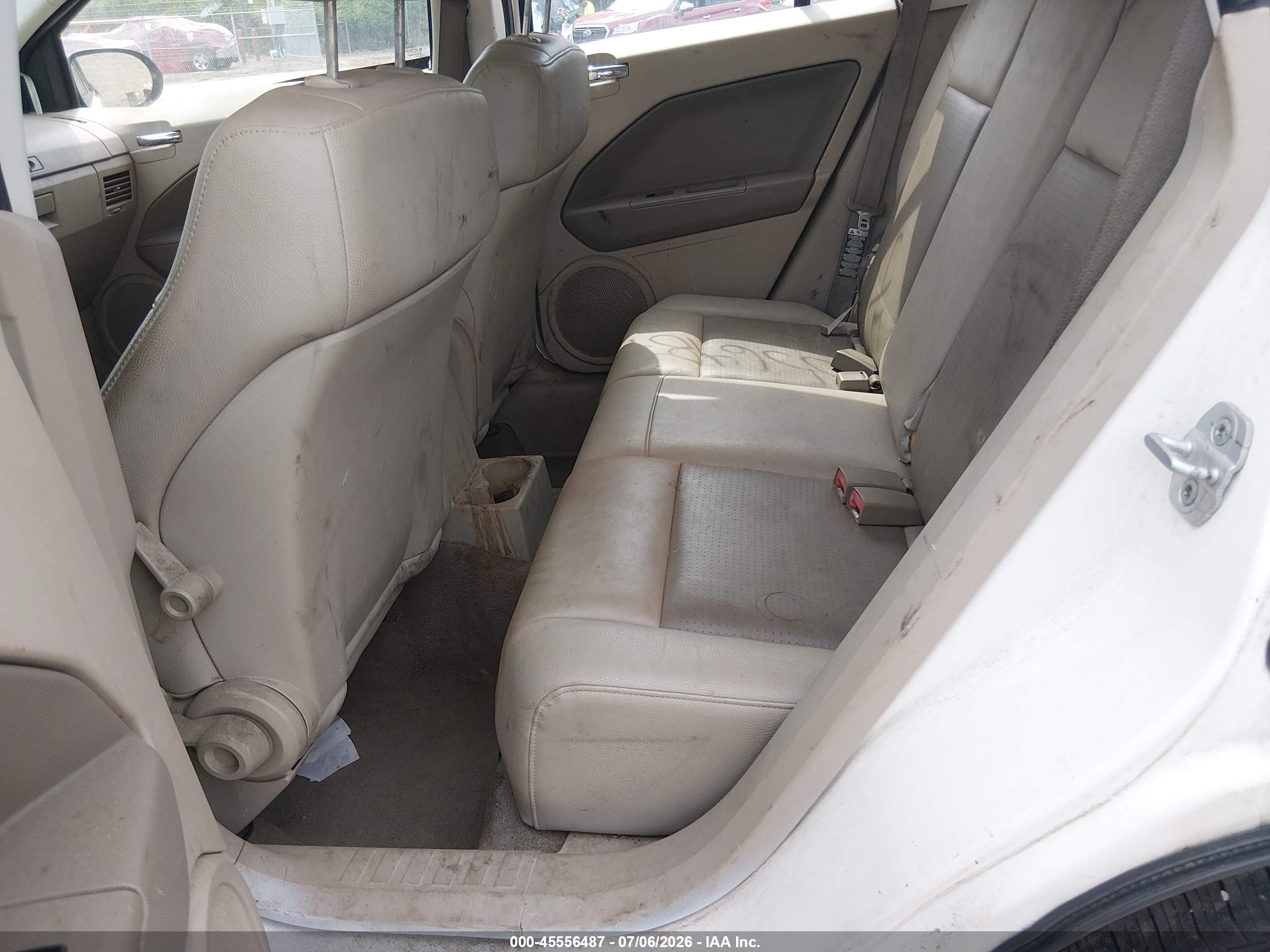 2007 Dodge Caliber R/t White vin: 1B3HE78K77D129134