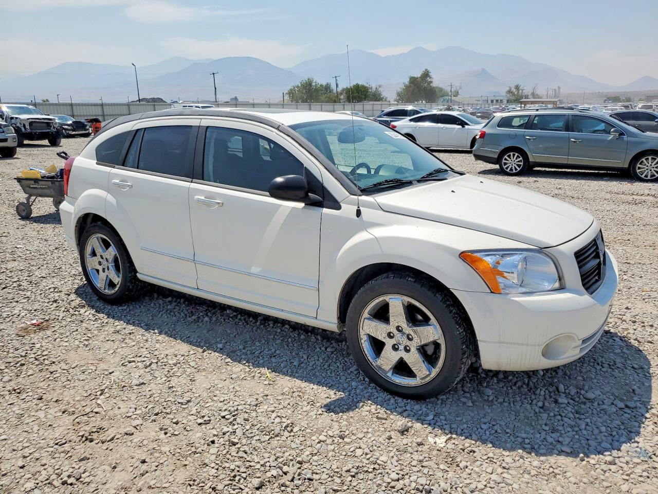 2007 Dodge Caliber R/t White vin: 1B3HE78K77D129618