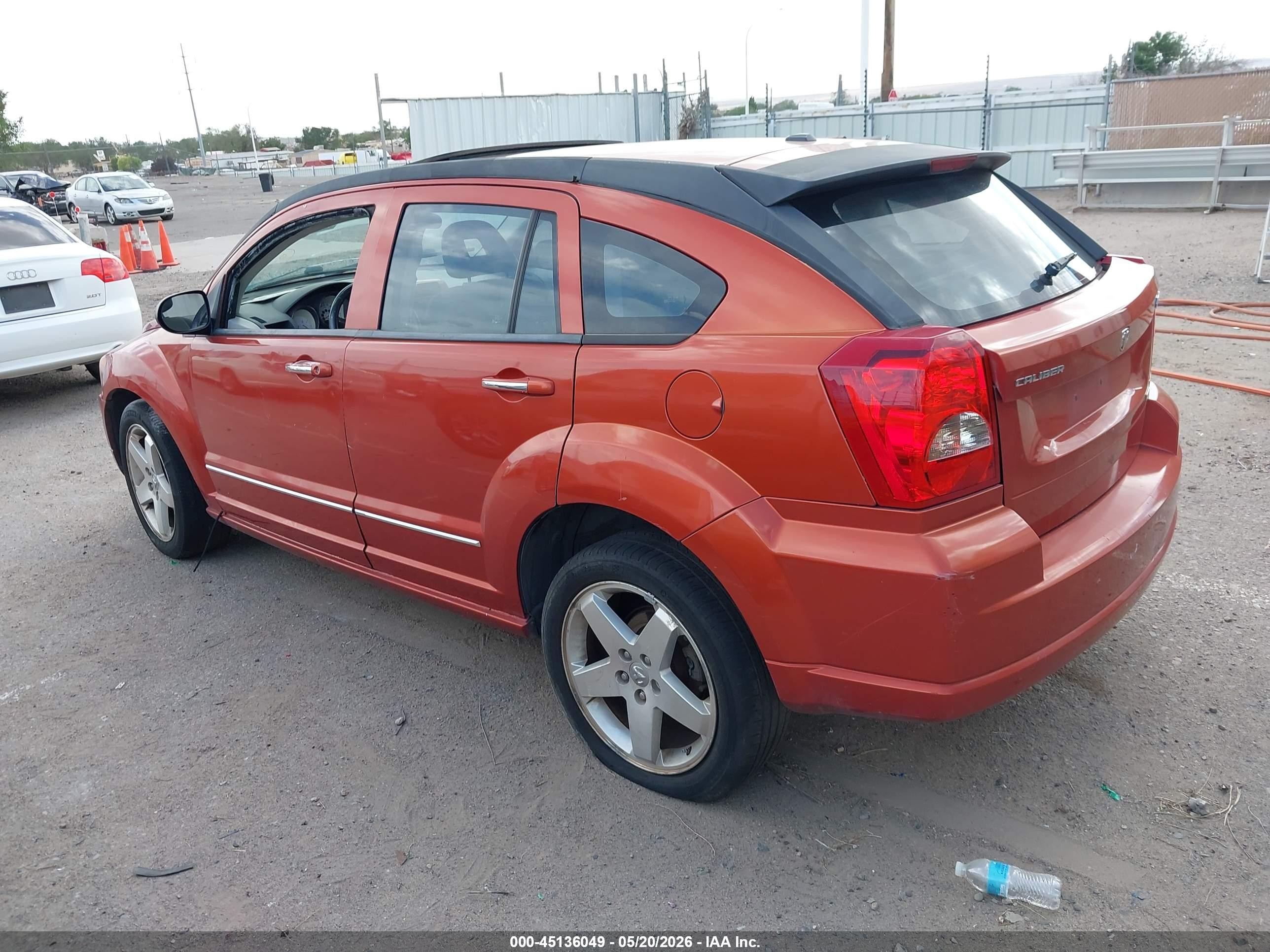 2007 Dodge Caliber R/t Orange vin: 1B3HE78K97D235956