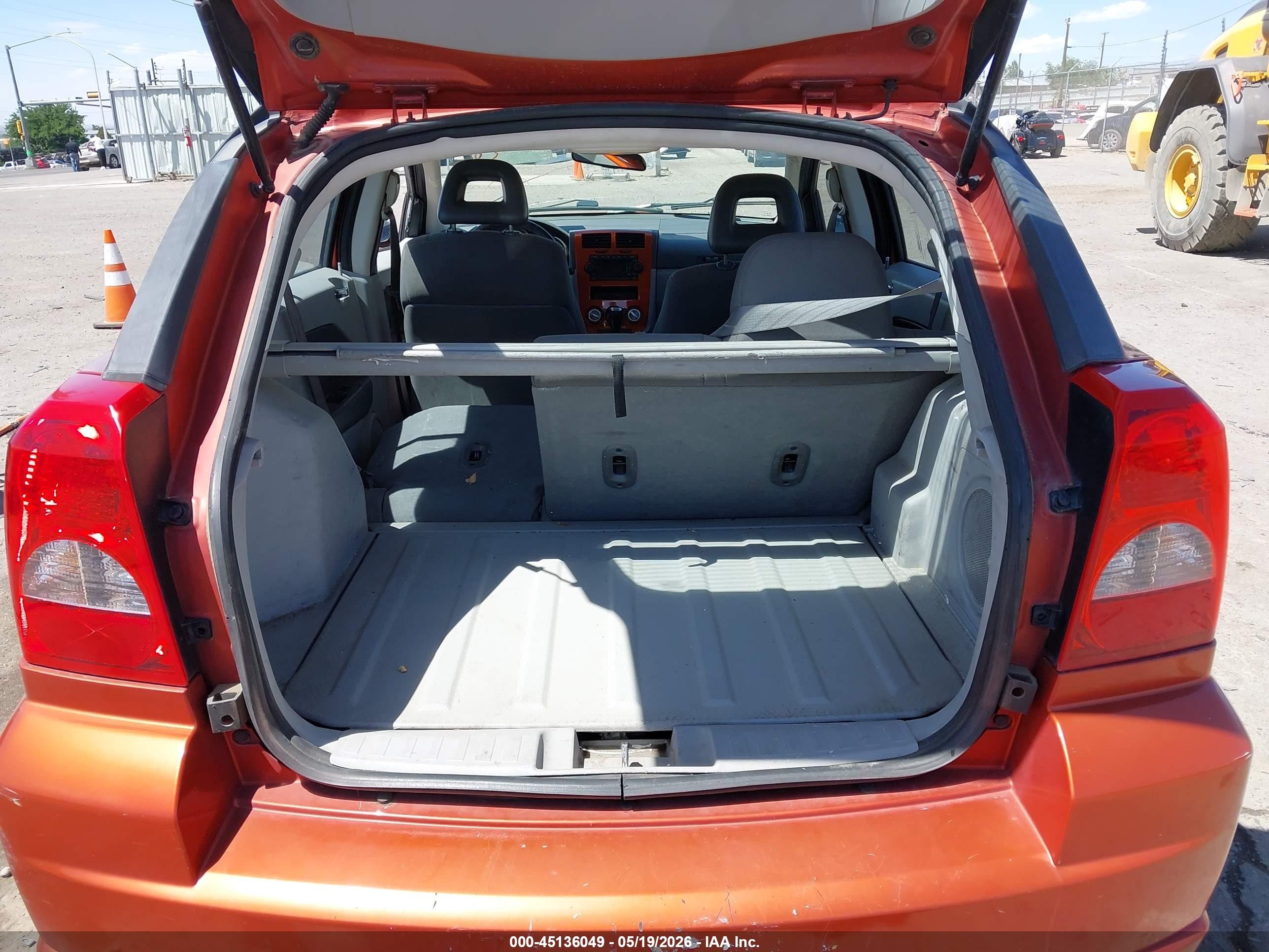 2007 Dodge Caliber R/t Orange vin: 1B3HE78K97D235956