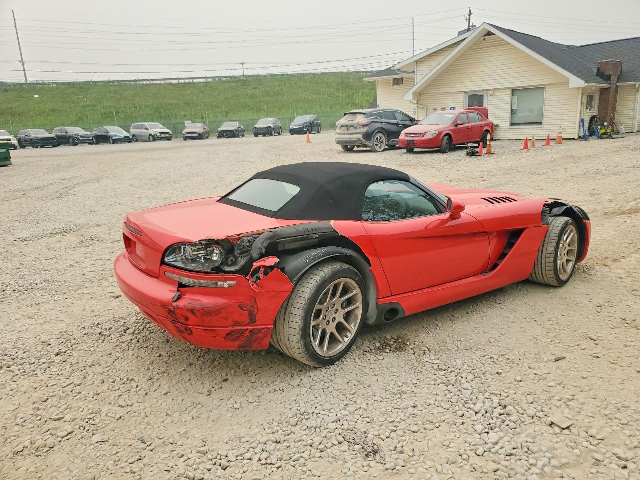 2003 Dodge Viper Srt-10 Красный vin: 1B3JR65Z23V501405