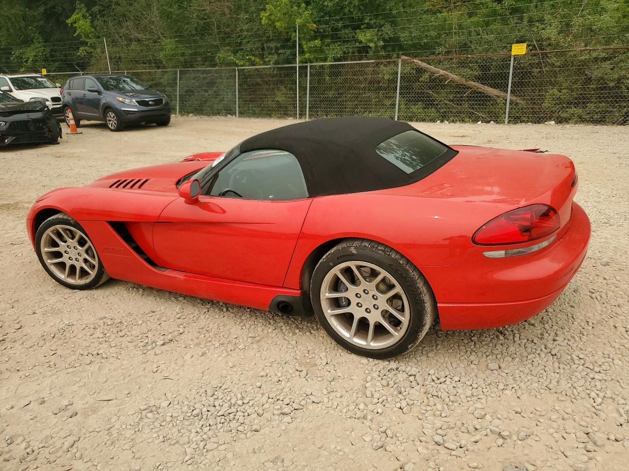 2003 Dodge Viper Srt-10 Красный vin: 1B3JR65Z23V501405