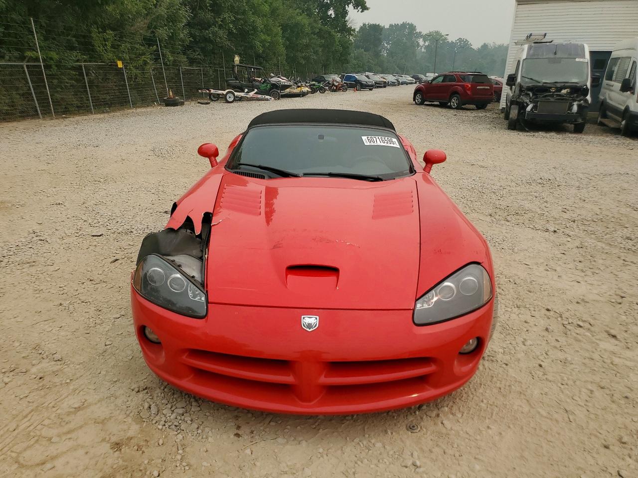 2003 Dodge Viper Srt-10 Красный vin: 1B3JR65Z23V501405