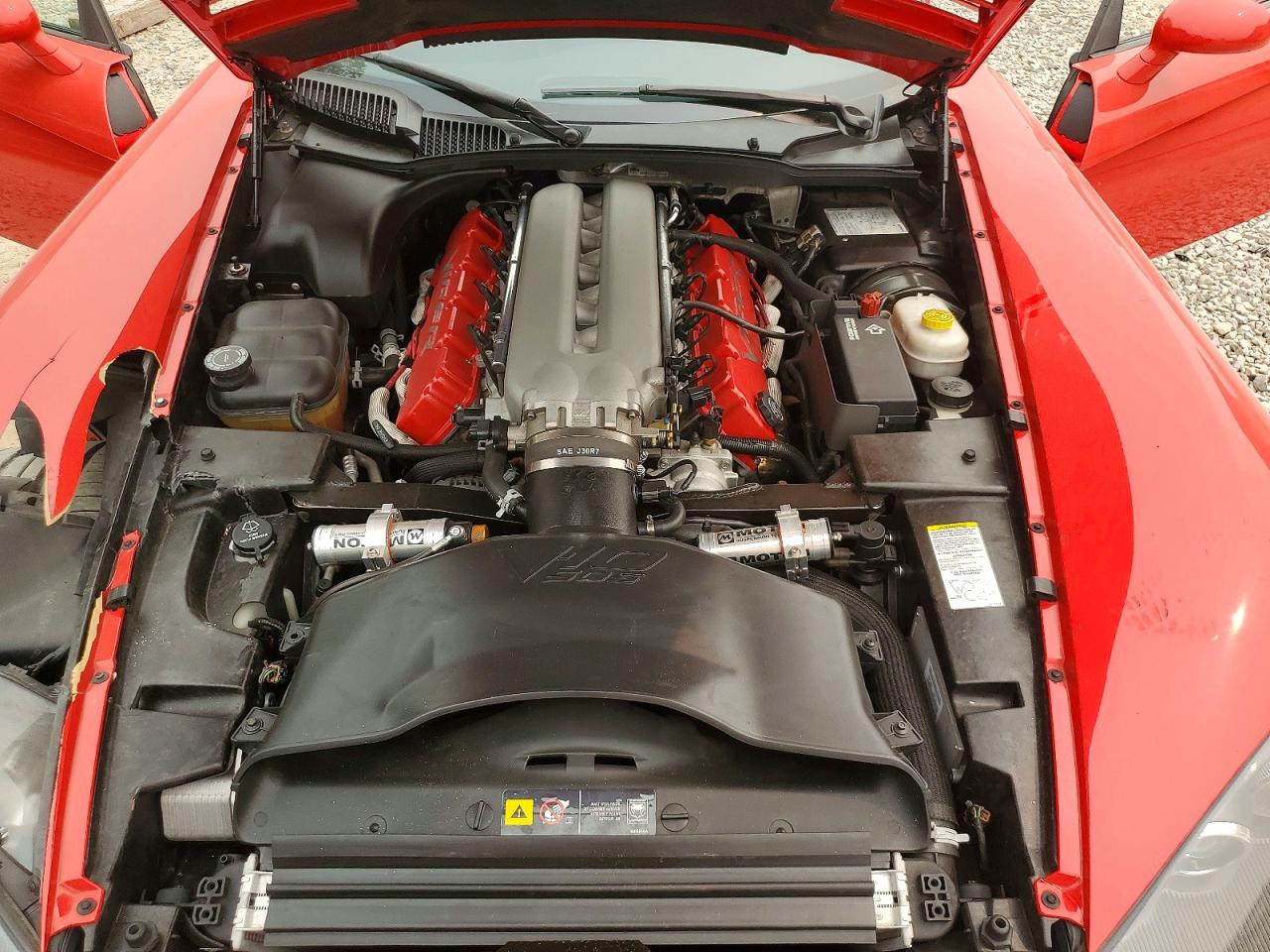2003 Dodge Viper Srt-10 Красный vin: 1B3JR65Z23V501405