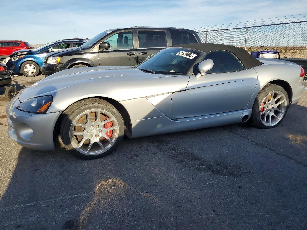 2003 Dodge Viper Srt-10 Серебряный vin: 1B3JR65Z63V501553