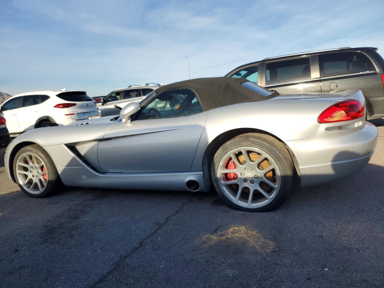 2003 Dodge Viper Srt-10 Серебряный vin: 1B3JR65Z63V501553