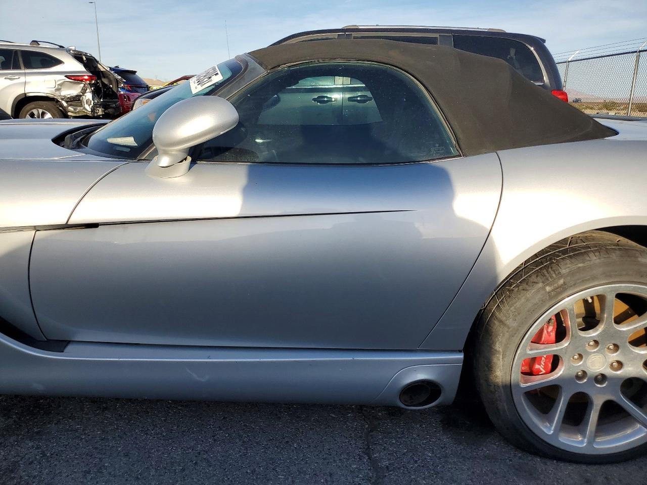 2003 Dodge Viper Srt-10 Серебряный vin: 1B3JR65Z63V501553