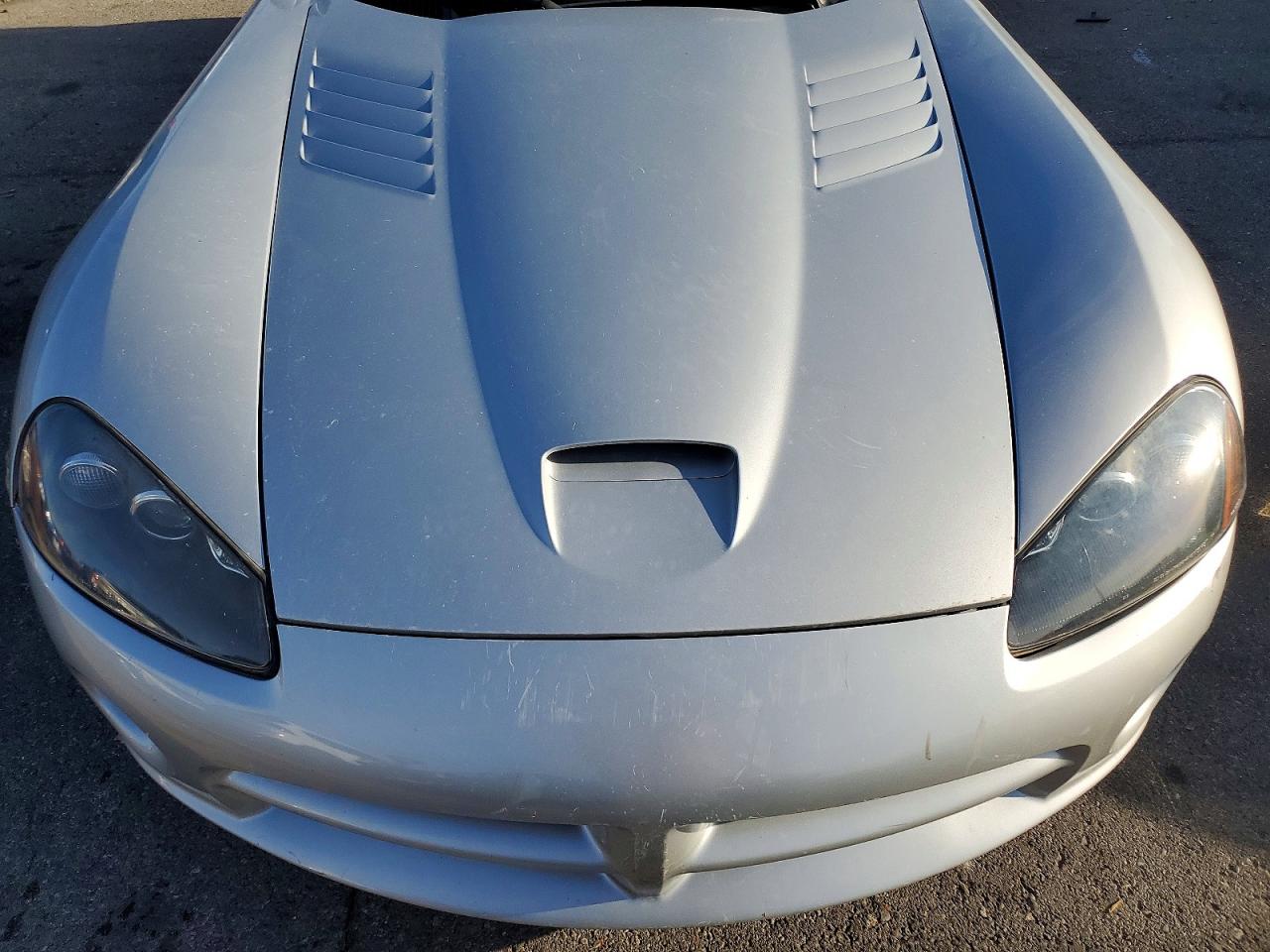 2003 Dodge Viper Srt-10 Серебряный vin: 1B3JR65Z63V501553