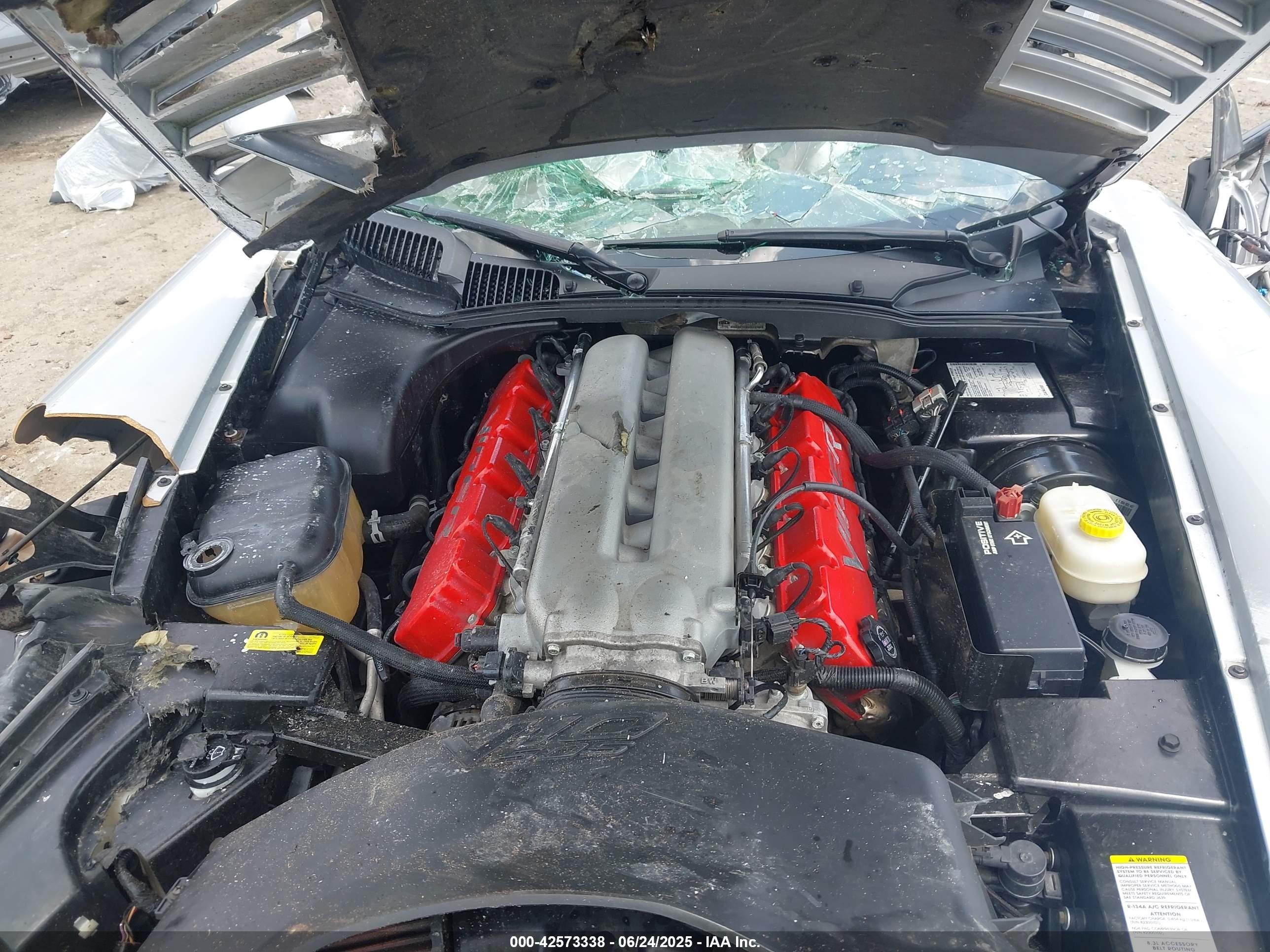 2003 Dodge Viper Srt10 Silver vin: 1B3JR65Z73V501397