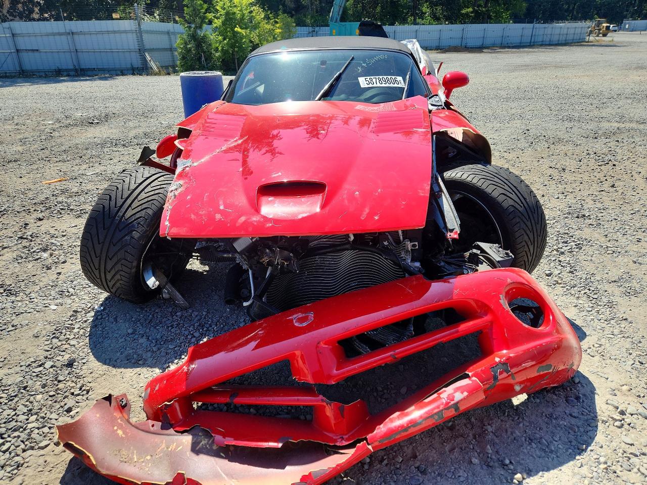 2004 Dodge Viper Srt-10 Red vin: 1B3JZ65Z34V101970