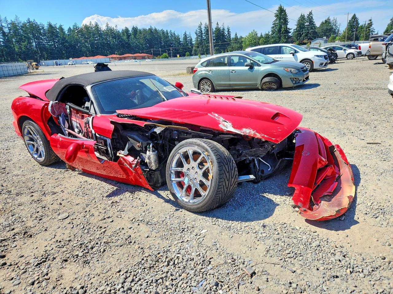2004 Dodge Viper Srt-10 Red vin: 1B3JZ65Z34V101970