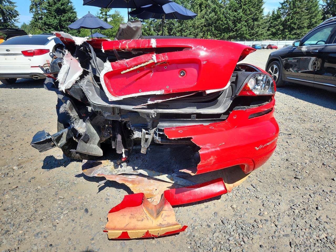 2004 Dodge Viper Srt-10 Red vin: 1B3JZ65Z34V101970