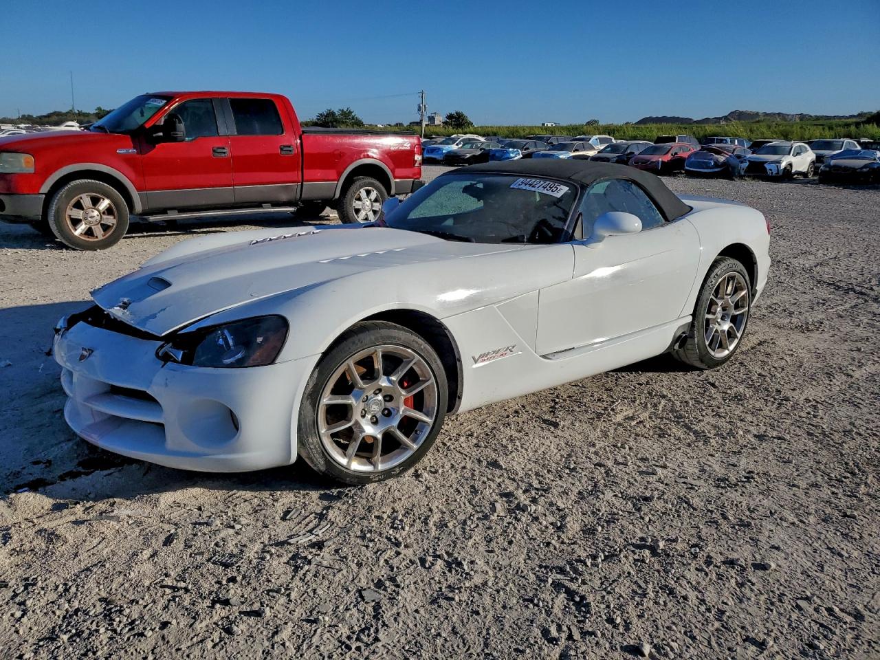 2004 Dodge Viper Srt-10 White vin: 1B3JZ65Z54V101078