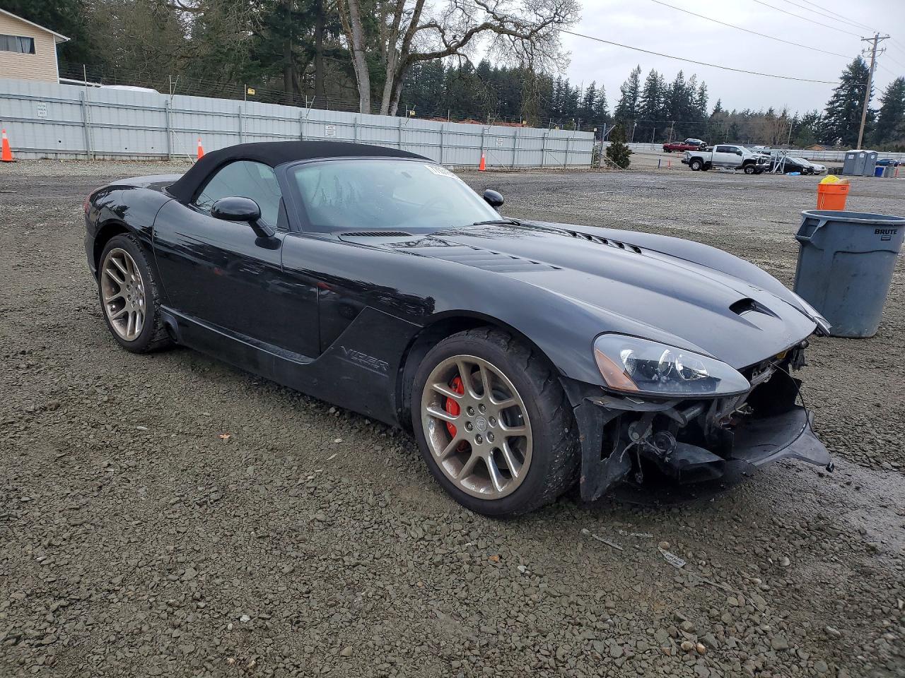 2004 Dodge Viper Srt-10 Black vin: 1B3JZ65Z84V100846