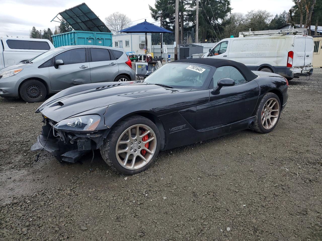 2004 Dodge Viper Srt-10 Black vin: 1B3JZ65Z84V100846