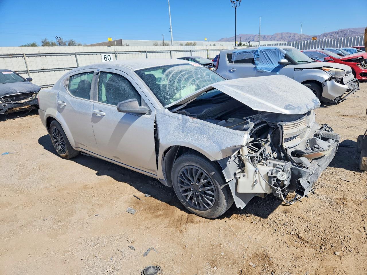 2009 Dodge Avenger Se Gray vin: 1B3LC46B29N548927
