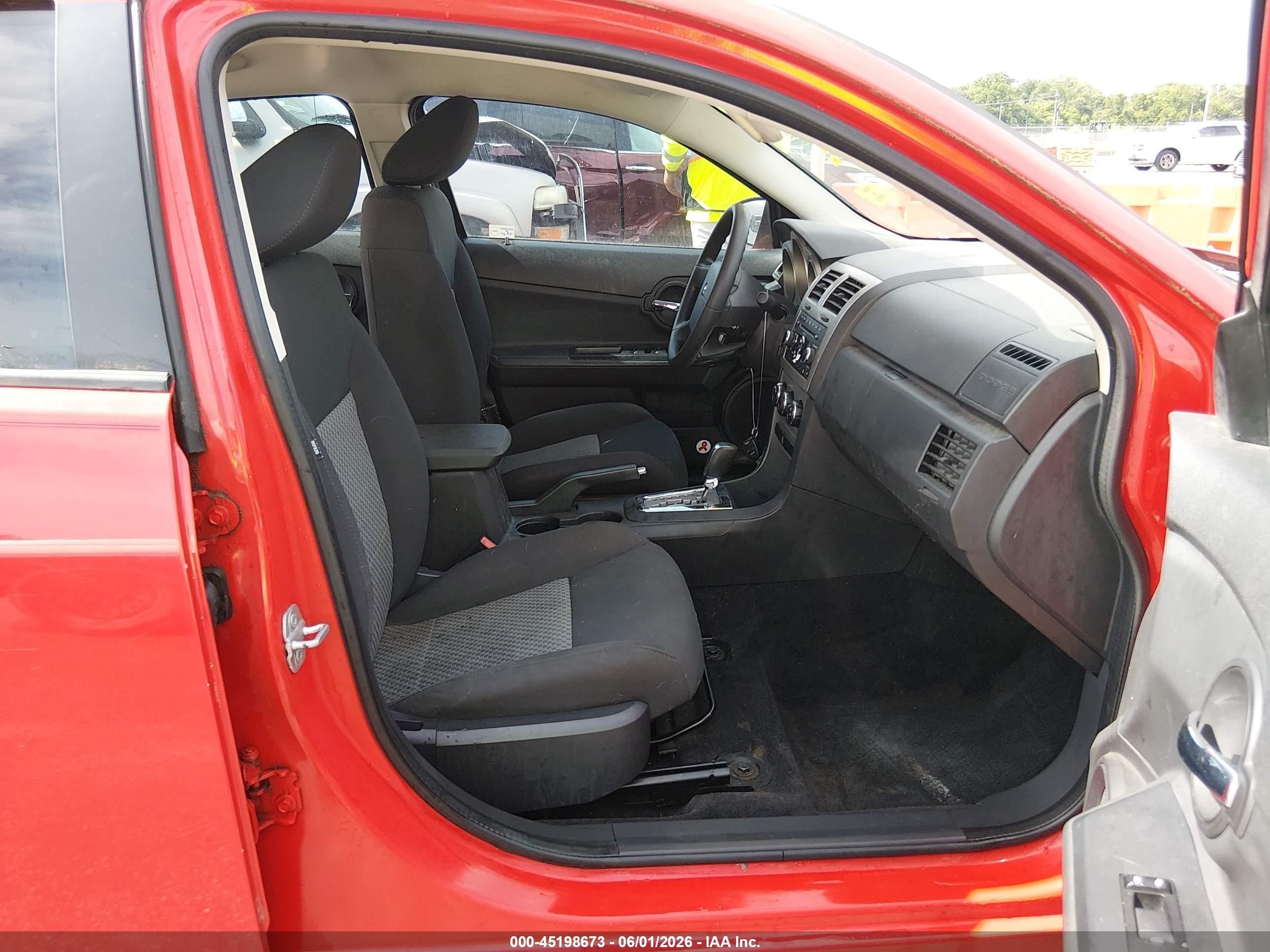 2009 Dodge Avenger Se/sxt Red vin: 1B3LC46B39N562626