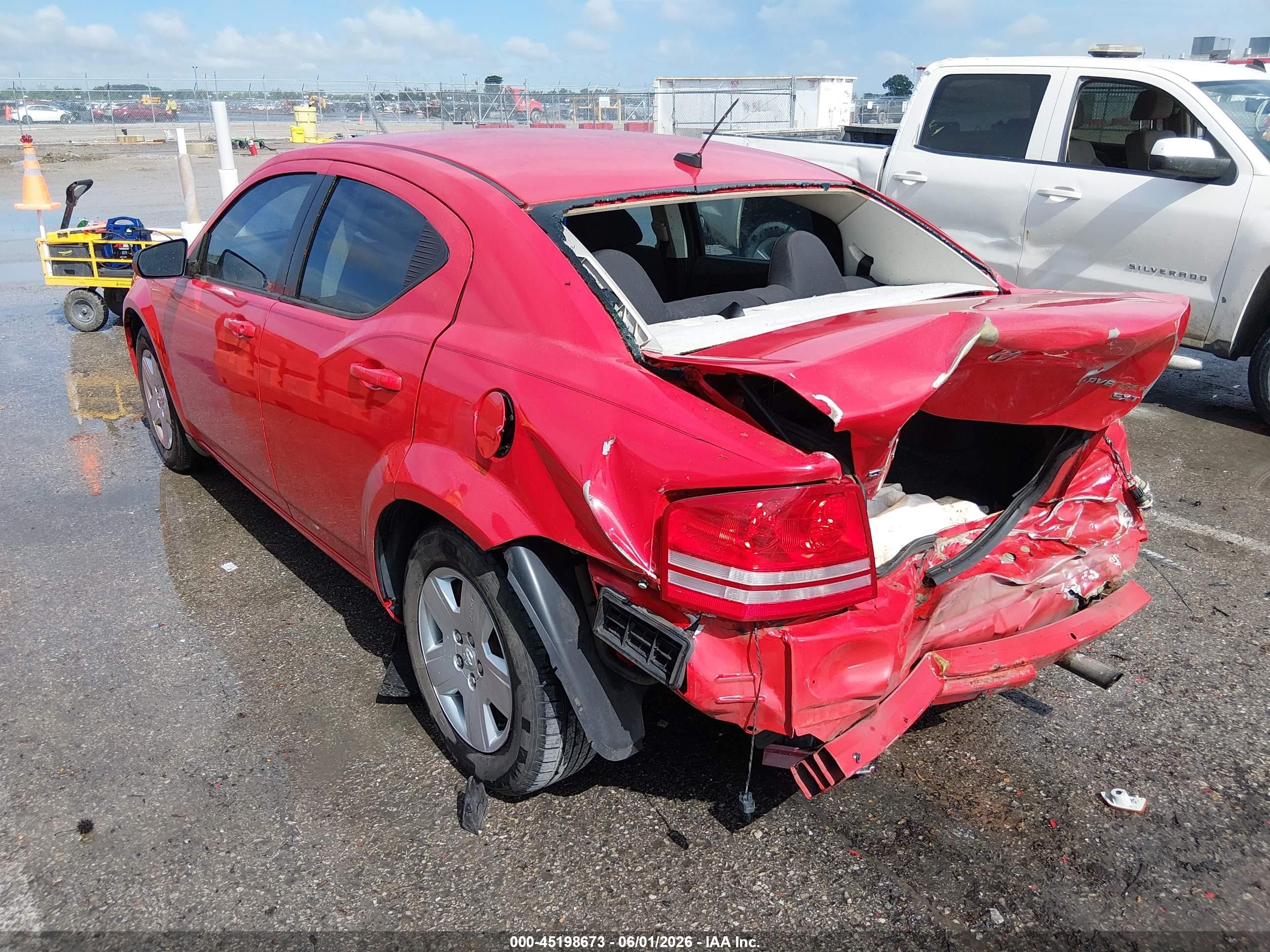 2009 Dodge Avenger Se/sxt Red vin: 1B3LC46B39N562626