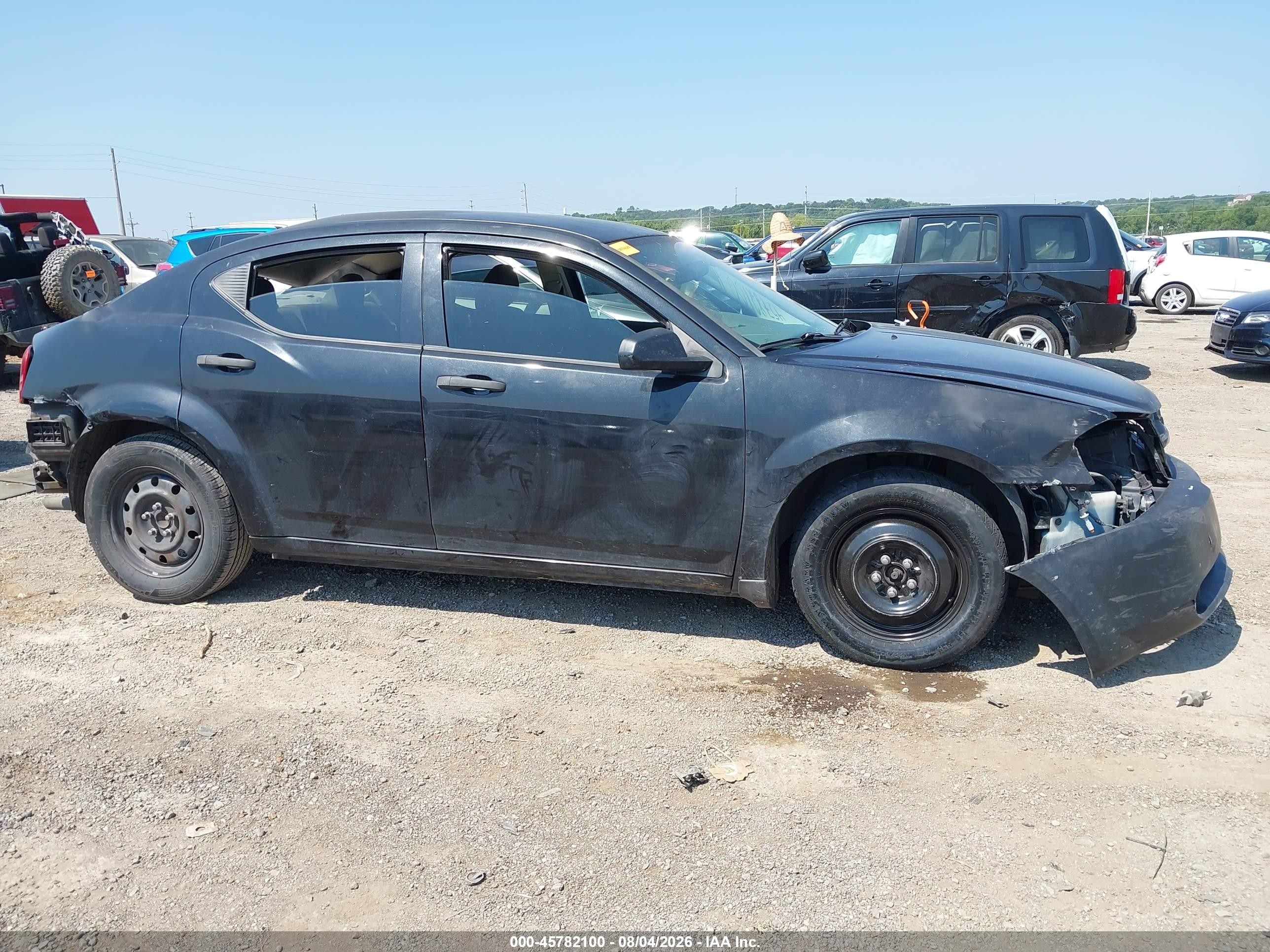 2009 Dodge Avenger Se/sxt Black vin: 1B3LC46B49N548928
