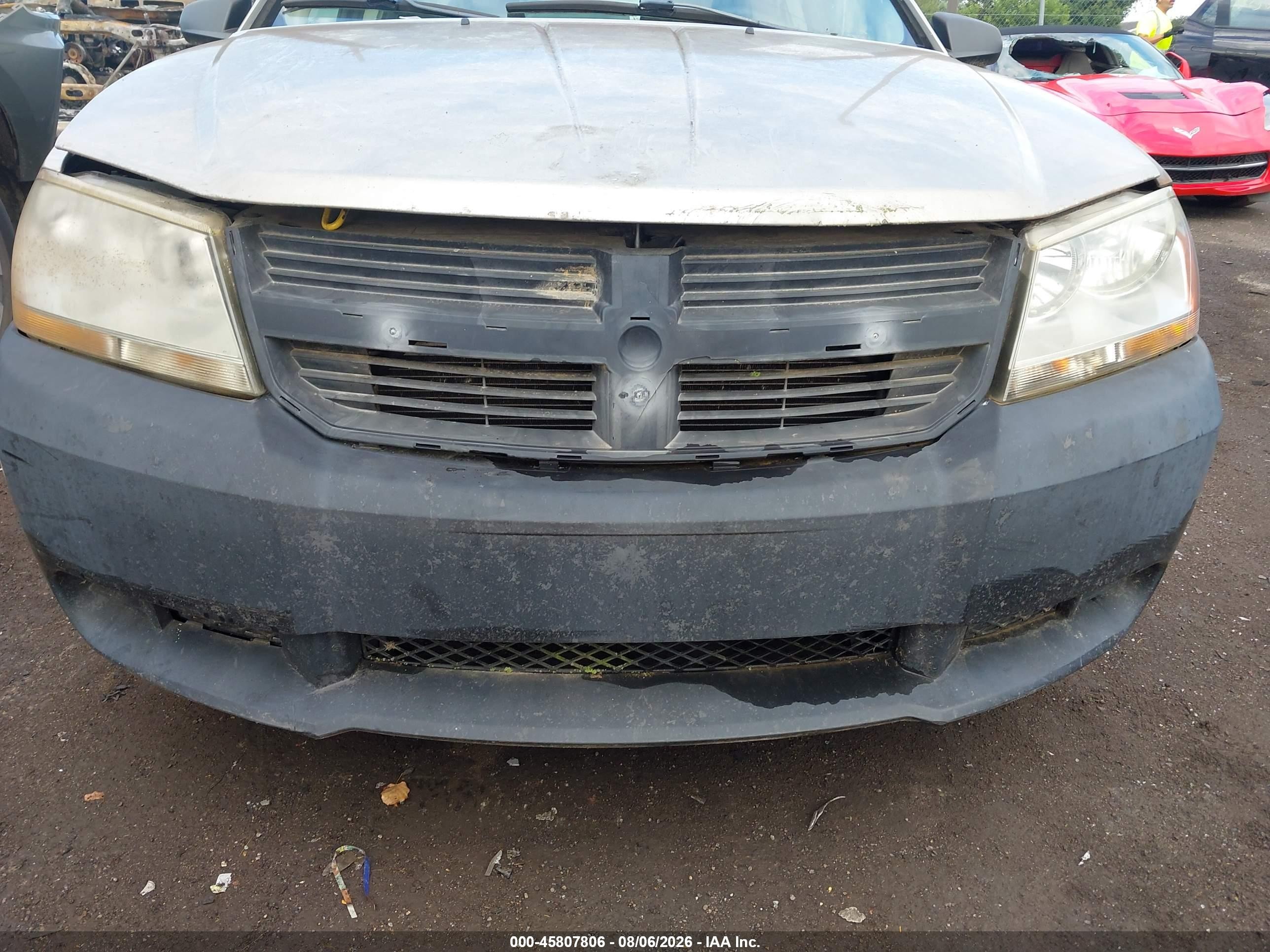 2009 Dodge Avenger Se/sxt Champagne vin: 1B3LC46B69N528230