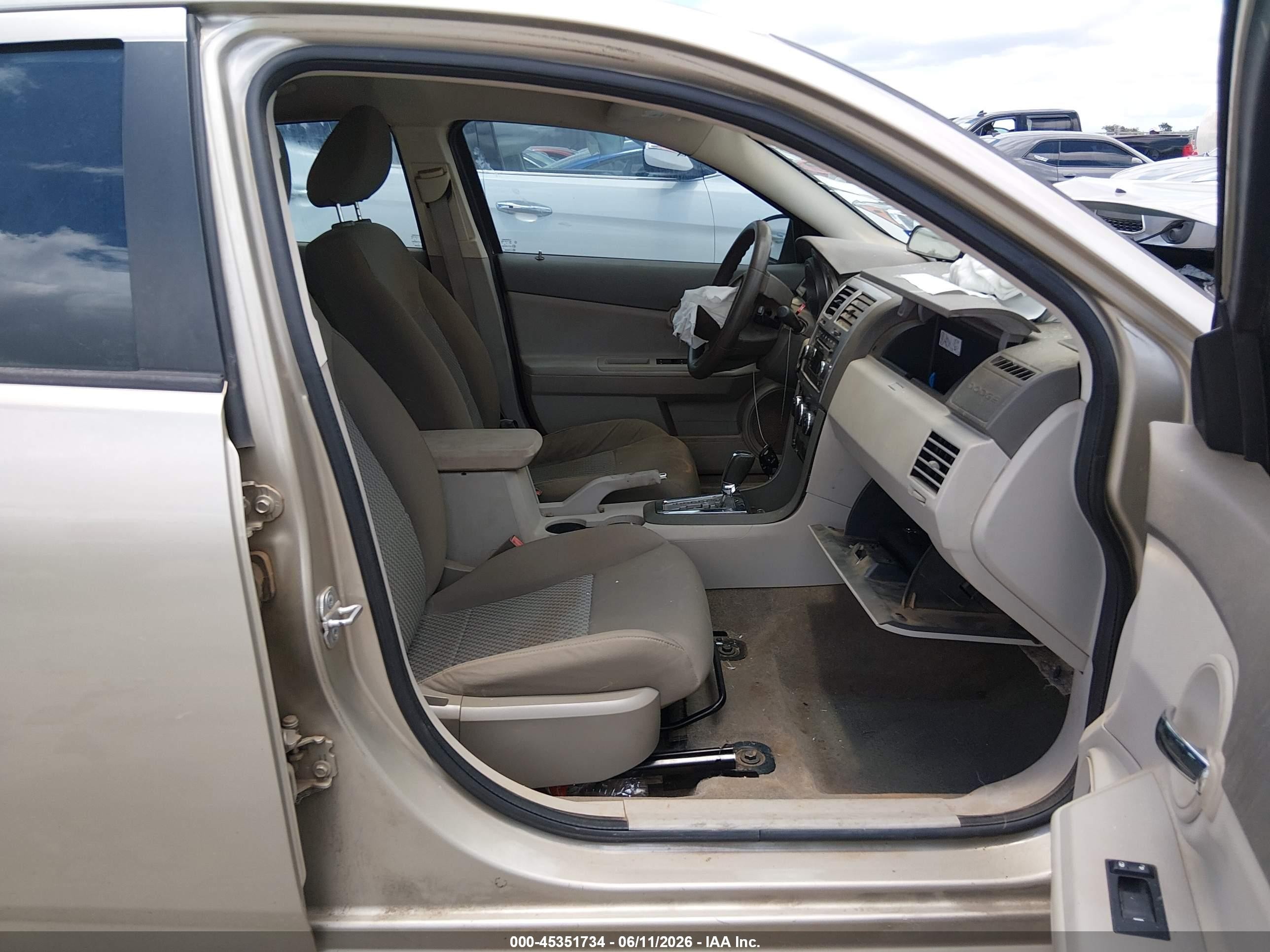 2009 Dodge Avenger Se/sxt Tan vin: 1B3LC46B69N535310