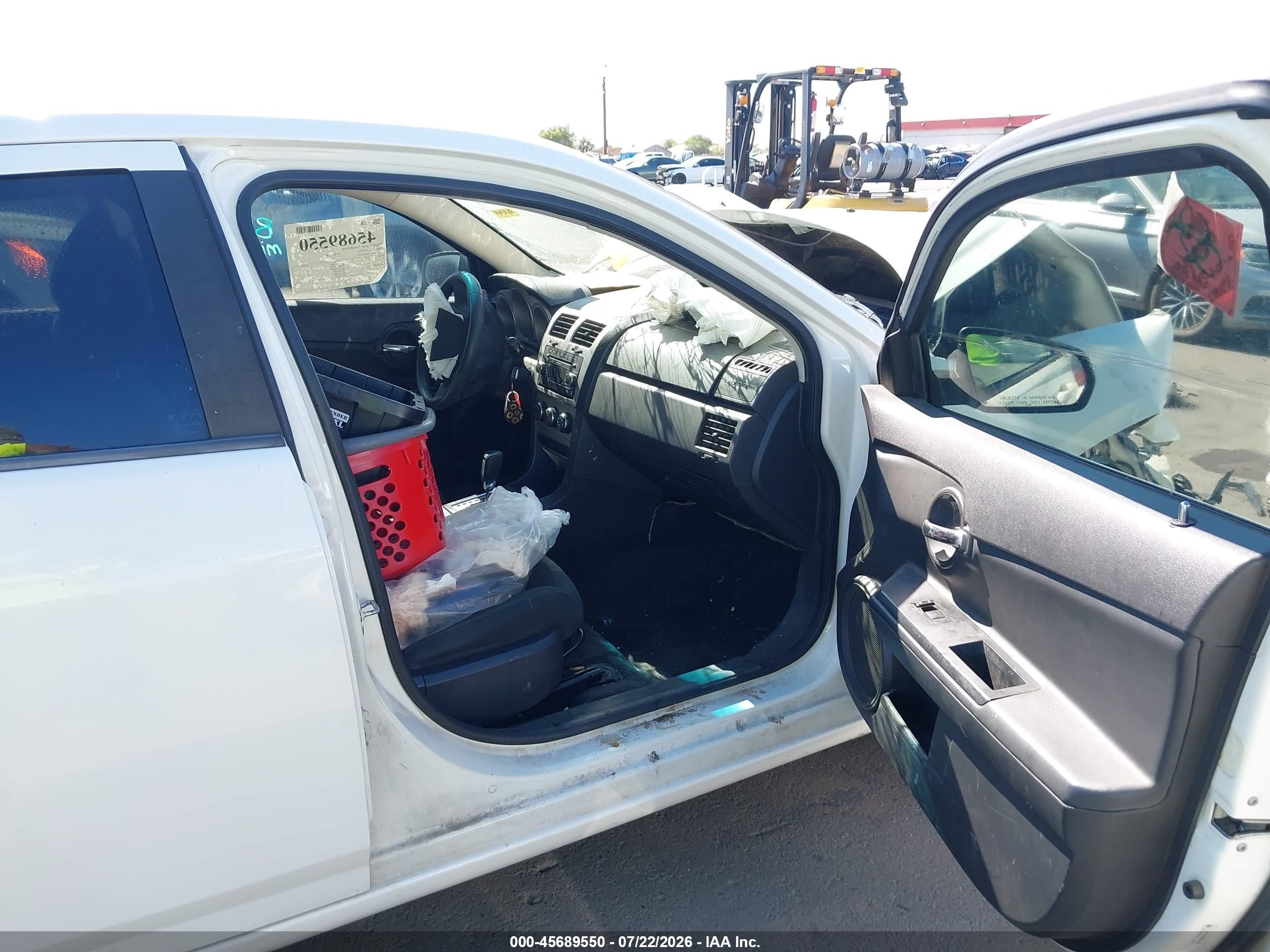 2009 Dodge Avenger Se/sxt White vin: 1B3LC46B69N541799