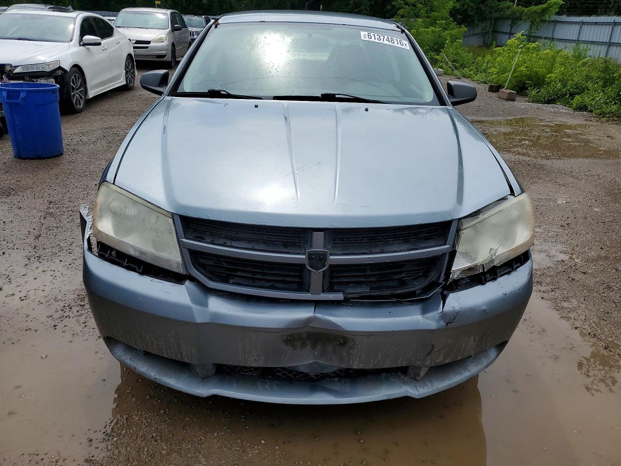 2009 Dodge Avenger Se Blue vin: 1B3LC46B99N526603
