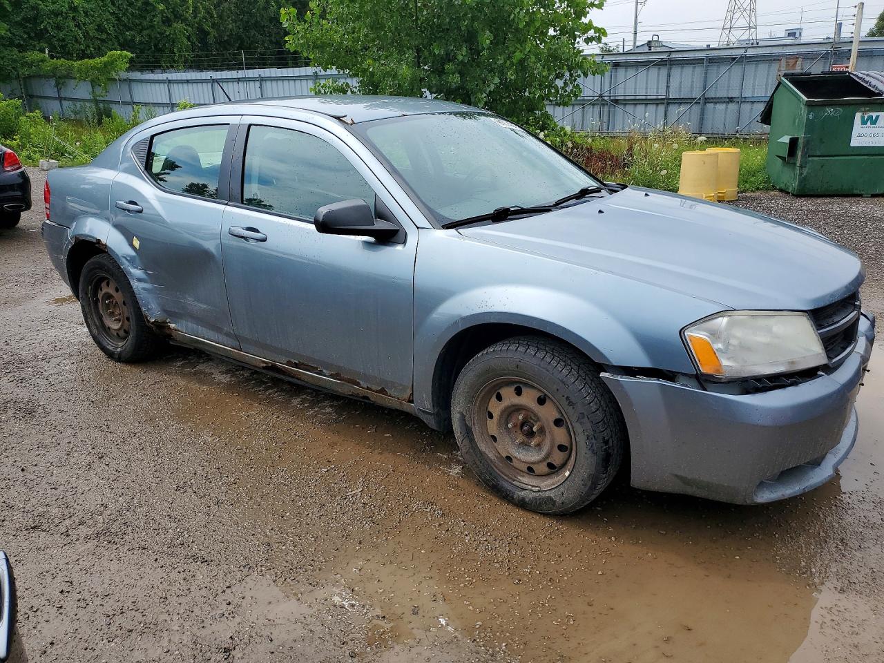 2009 Dodge Avenger Se Blue vin: 1B3LC46B99N526603