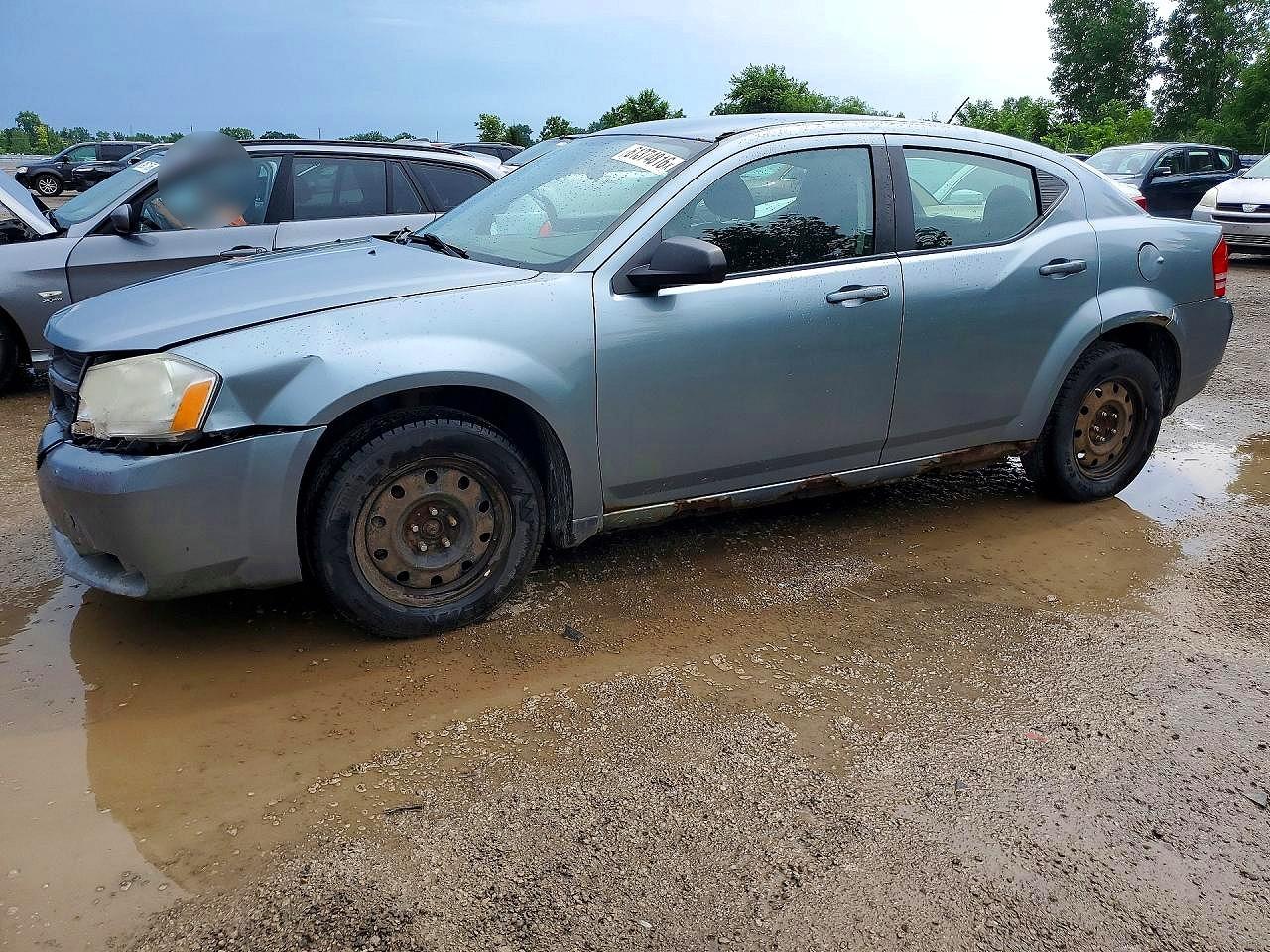 2009 Dodge Avenger Se Blue vin: 1B3LC46B99N526603