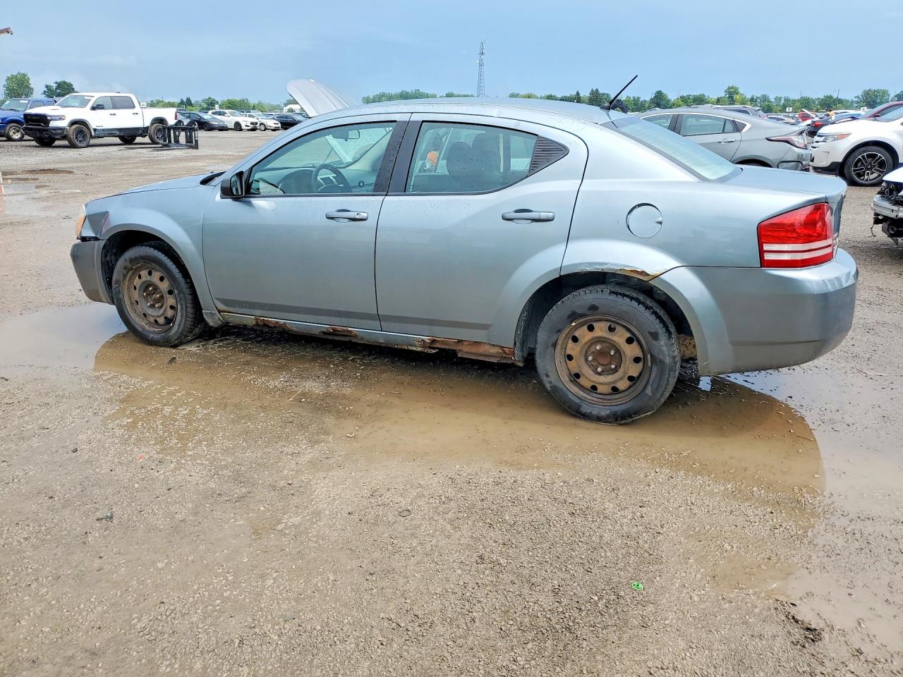 2009 Dodge Avenger Se Blue vin: 1B3LC46B99N526603