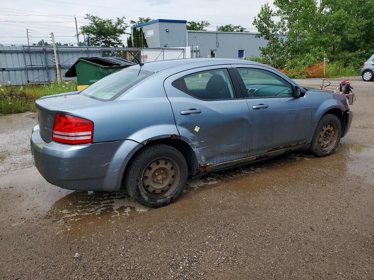 2009 Dodge Avenger Se Blue vin: 1B3LC46B99N526603
