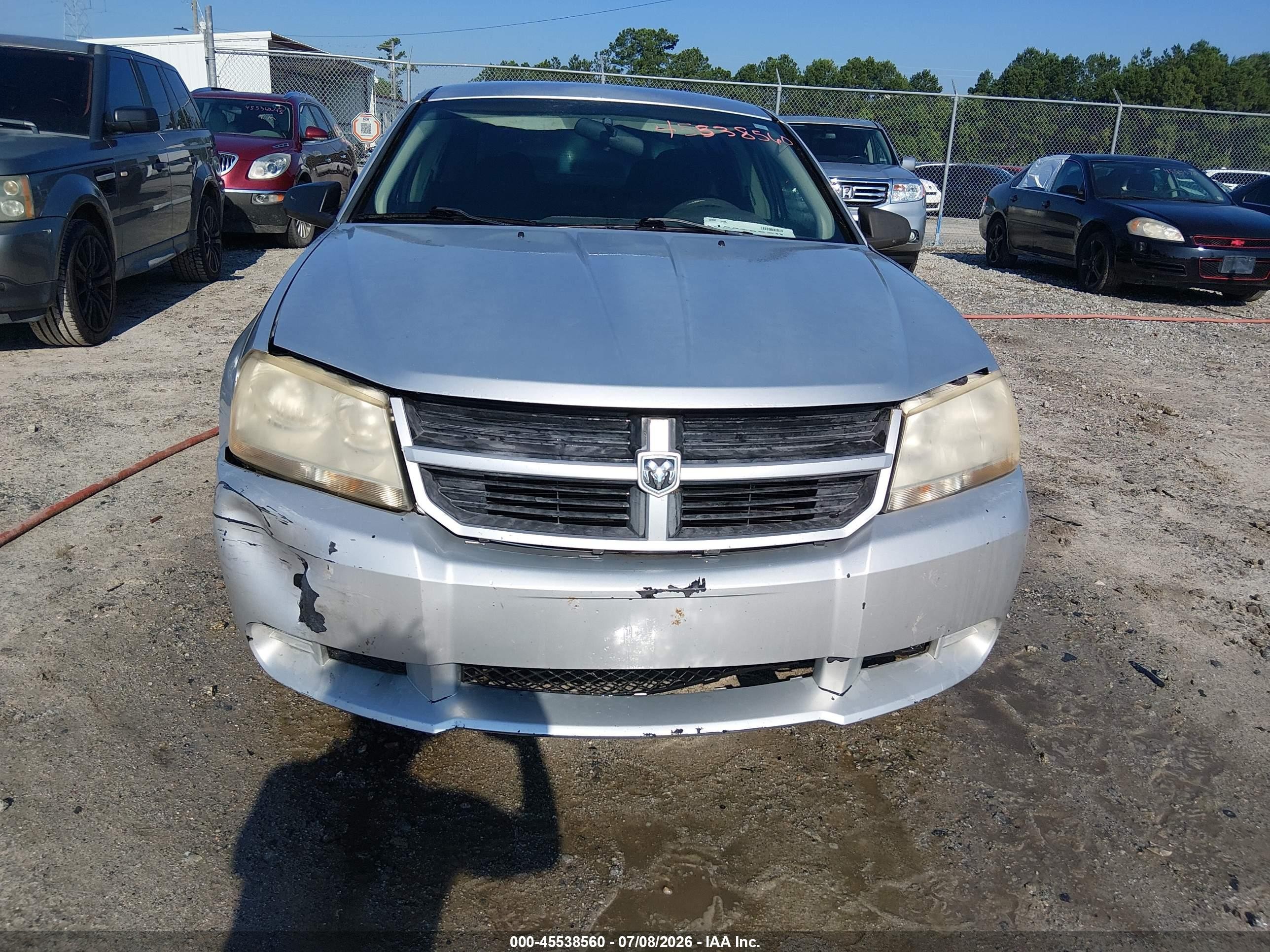 2009 Dodge Avenger Se/sxt Gray vin: 1B3LC46B99N528349