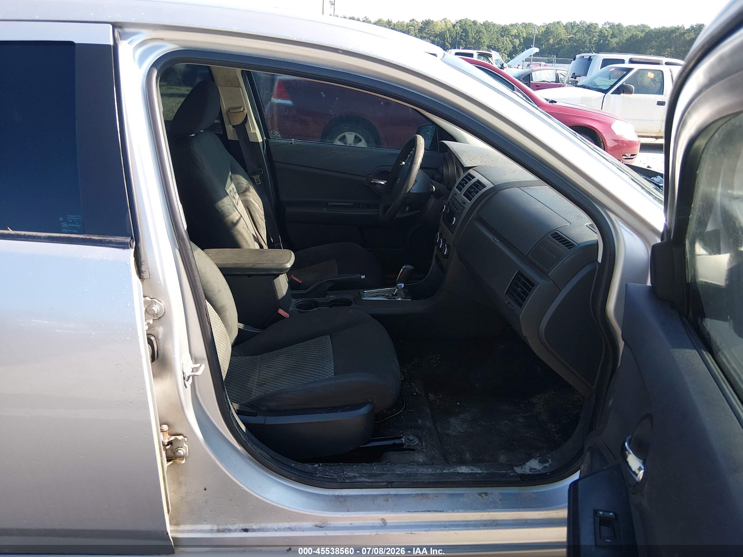 2009 Dodge Avenger Se/sxt Gray vin: 1B3LC46B99N528349