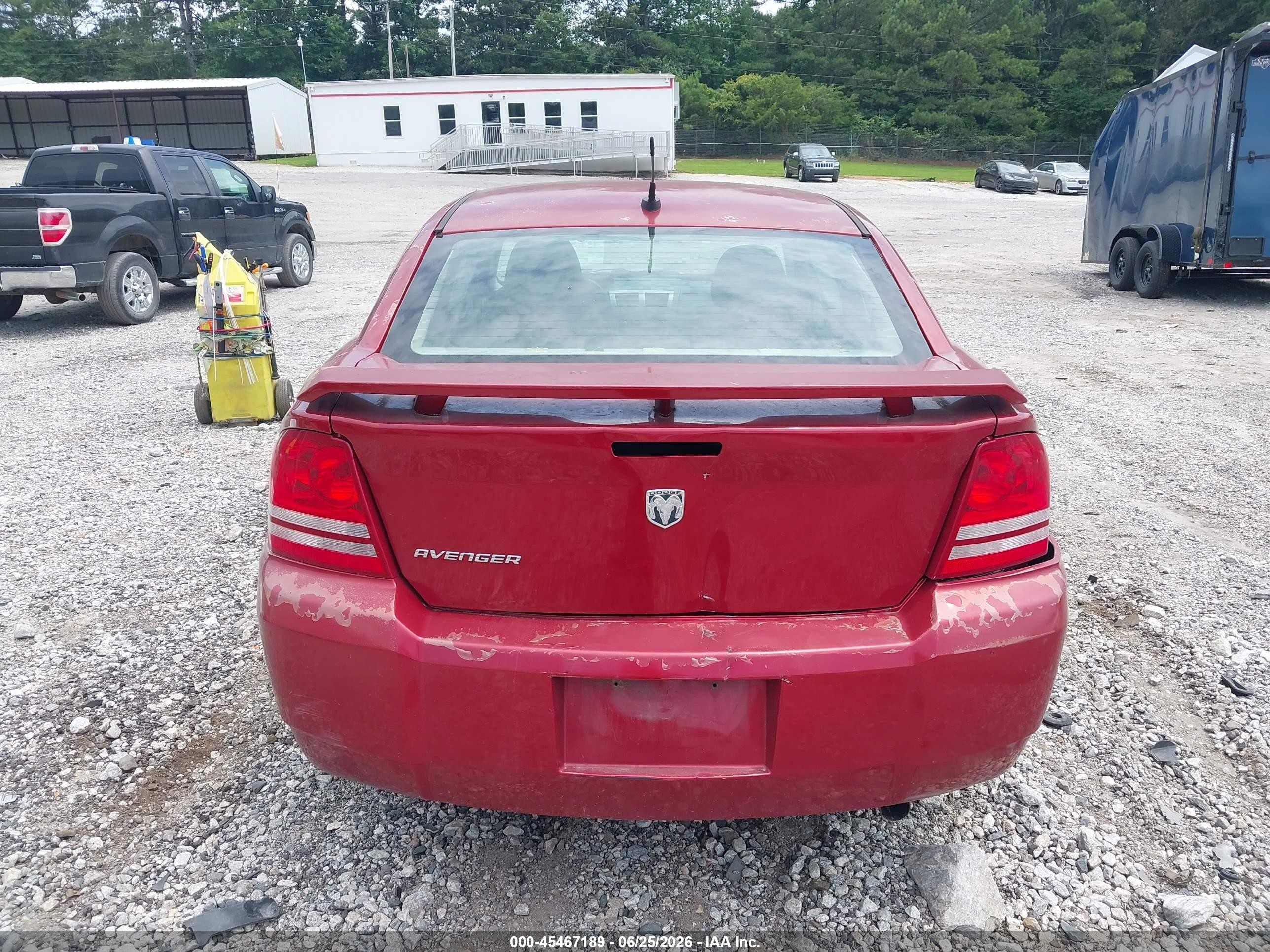 2009 Dodge Avenger Se/sxt Красный vin: 1B3LC46B99N565188
