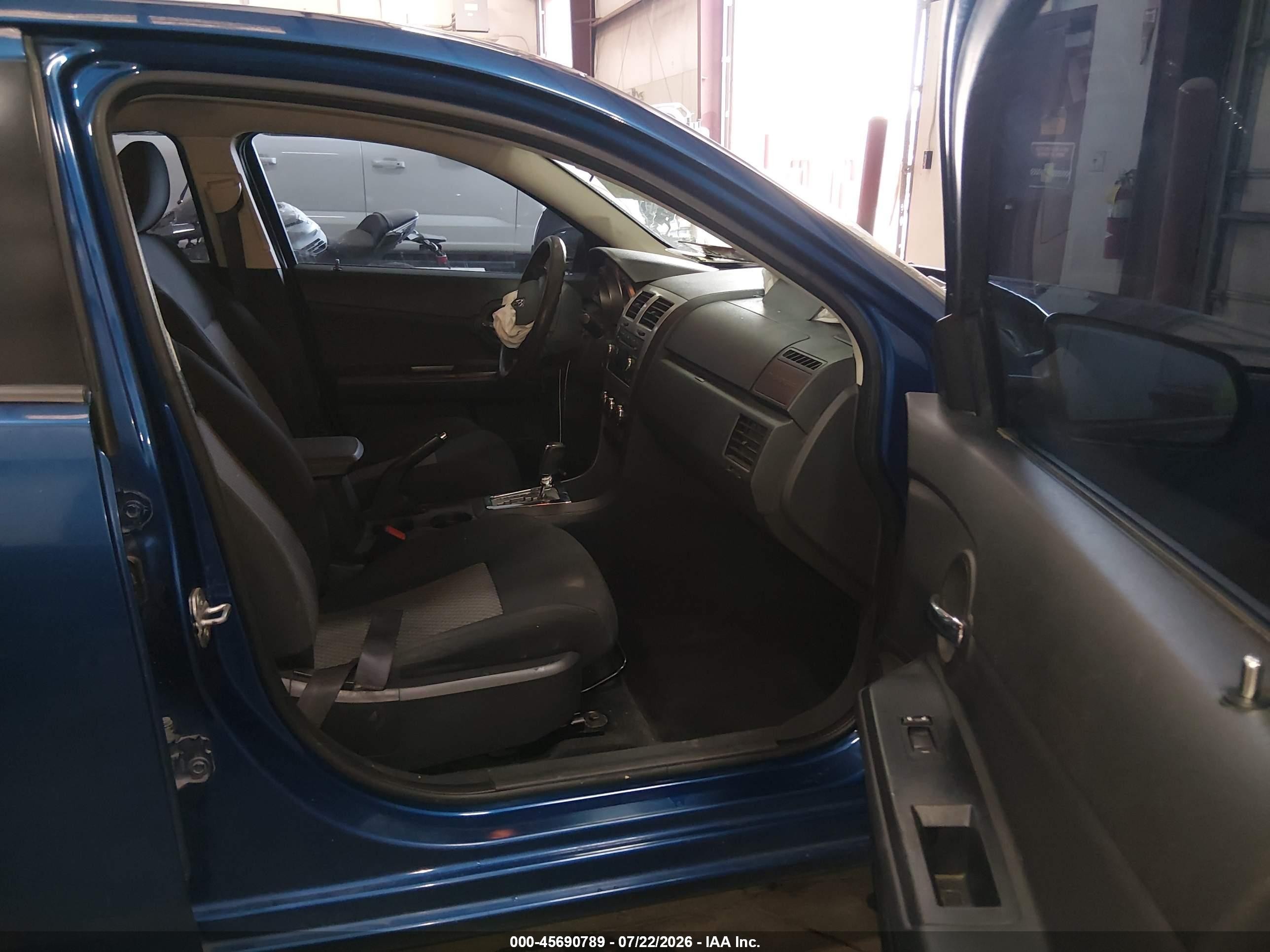 2009 Dodge Avenger Se/sxt Blue vin: 1B3LC46BX9N505551