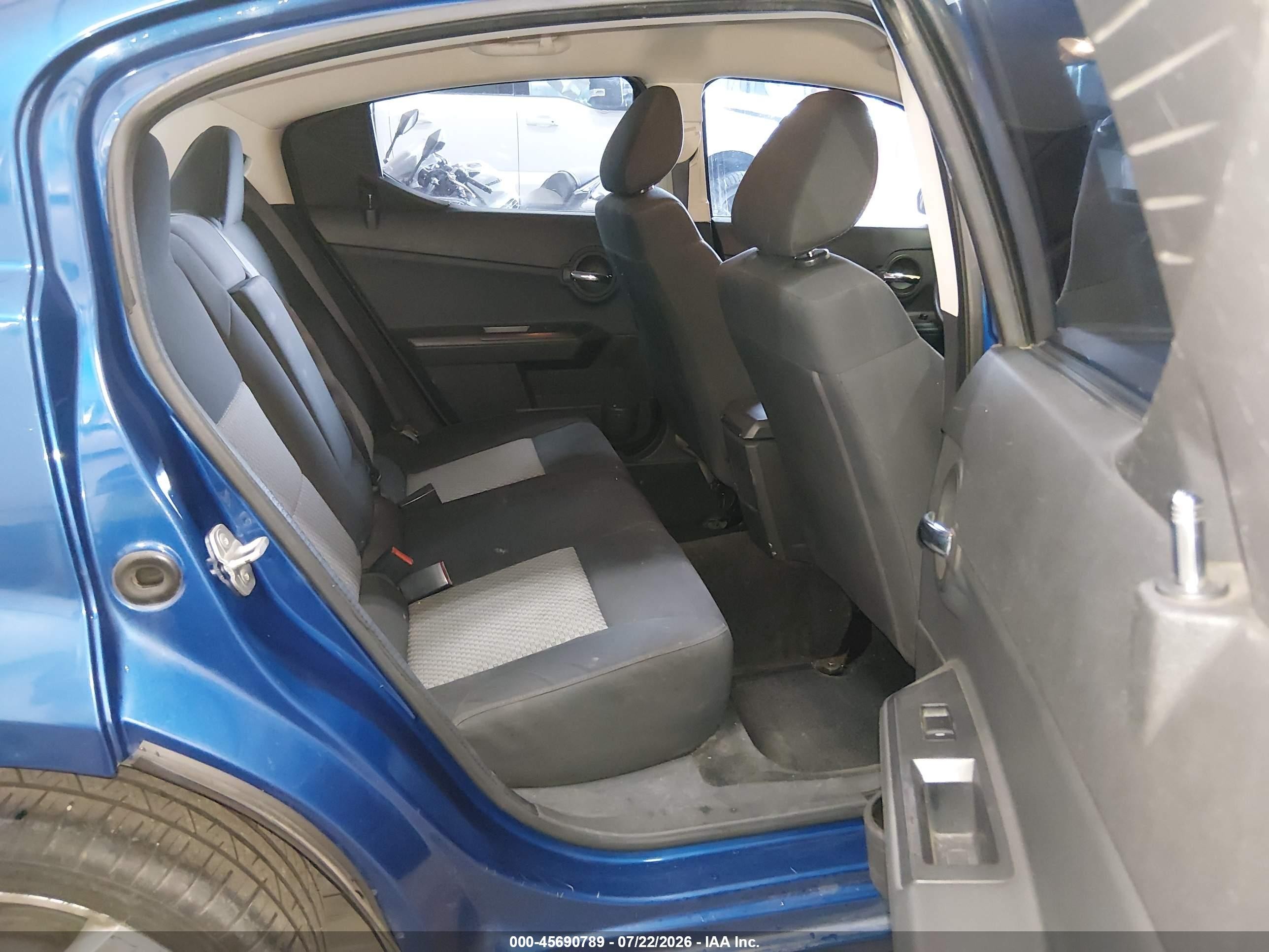 2009 Dodge Avenger Se/sxt Blue vin: 1B3LC46BX9N505551