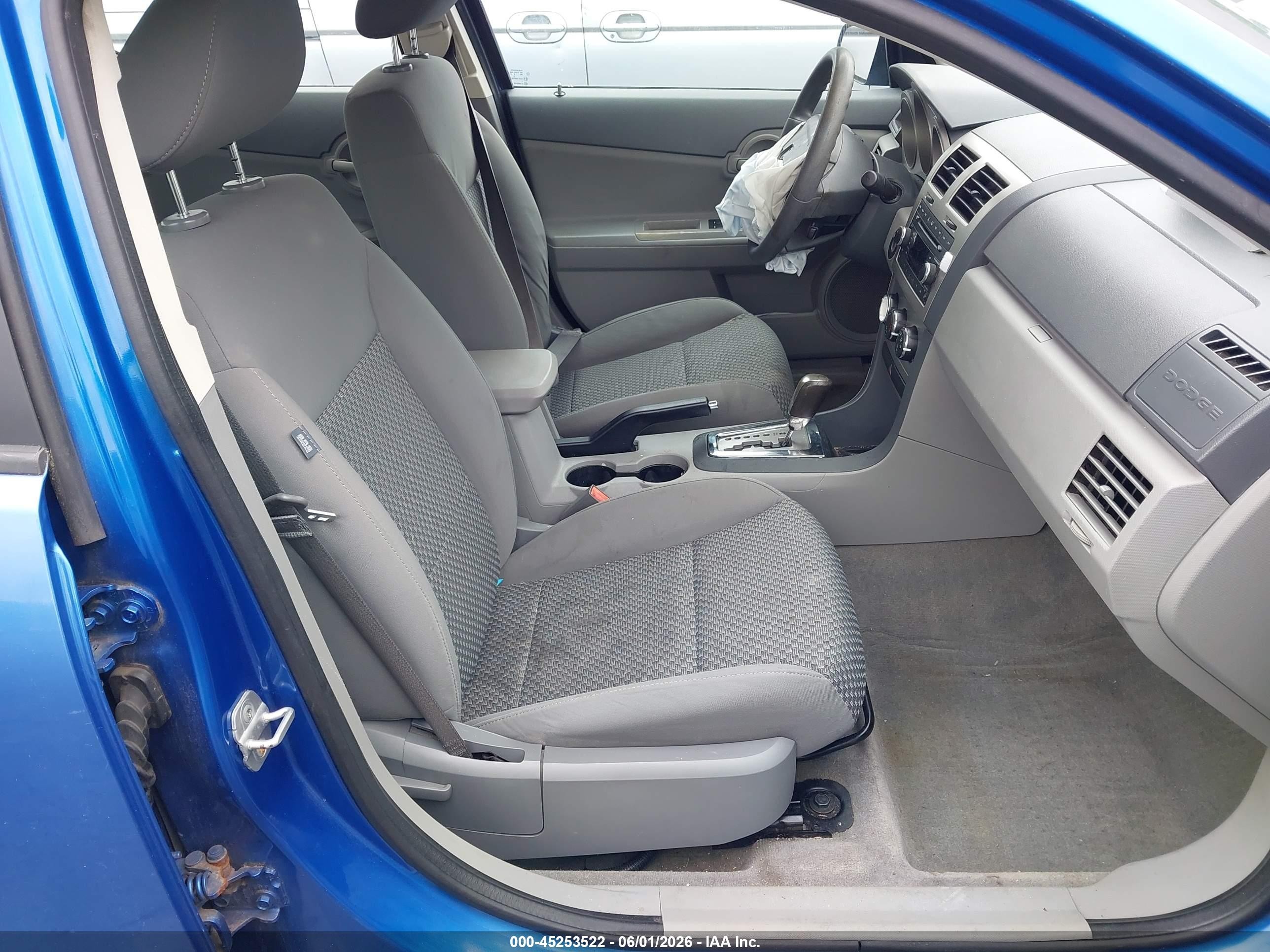 2008 Dodge Avenger Se Blue vin: 1B3LC46J78N195381