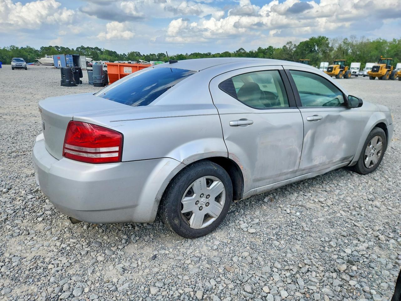 2008 Dodge Avenger Se Серебряный vin: 1B3LC46K08N236801