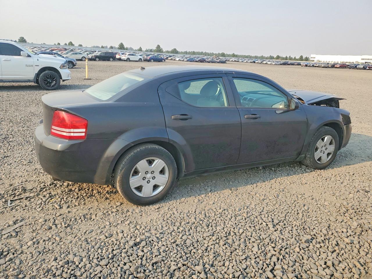 2008 Dodge Avenger Se Black vin: 1B3LC46K18N664764