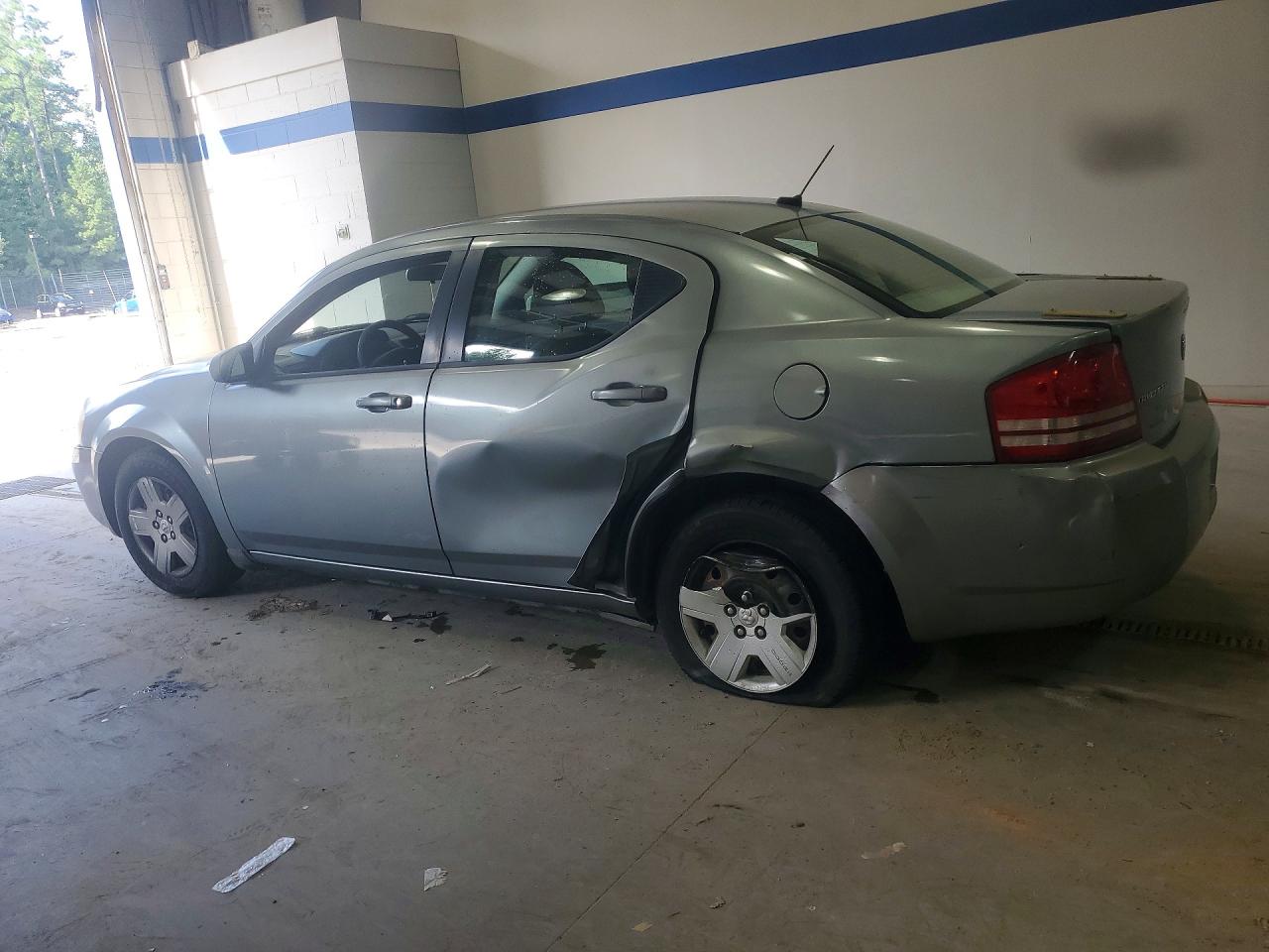 2008 Dodge Avenger Se Silver vin: 1B3LC46K38N134103
