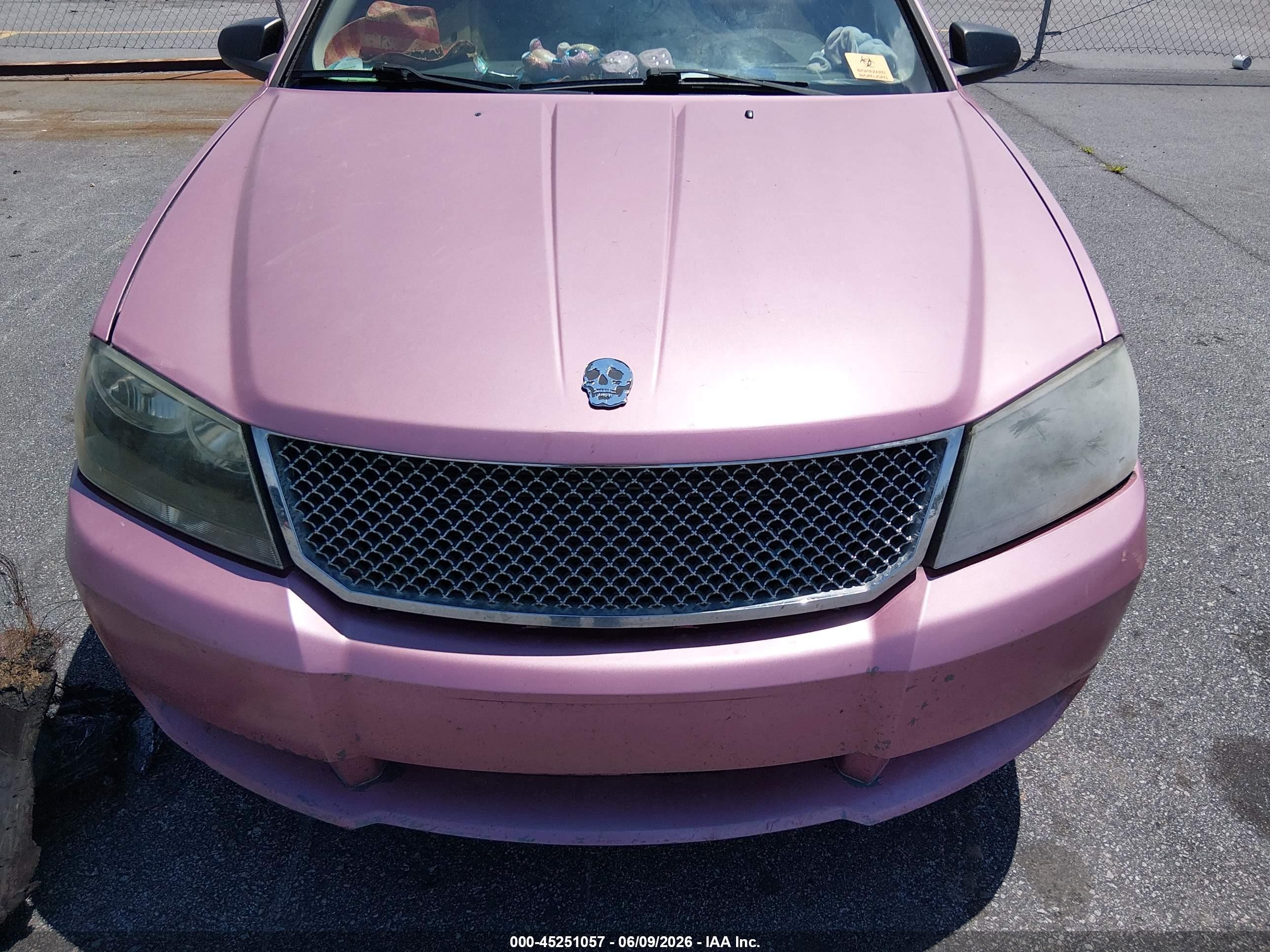 2008 Dodge Avenger Se Pink vin: 1B3LC46K38N184709