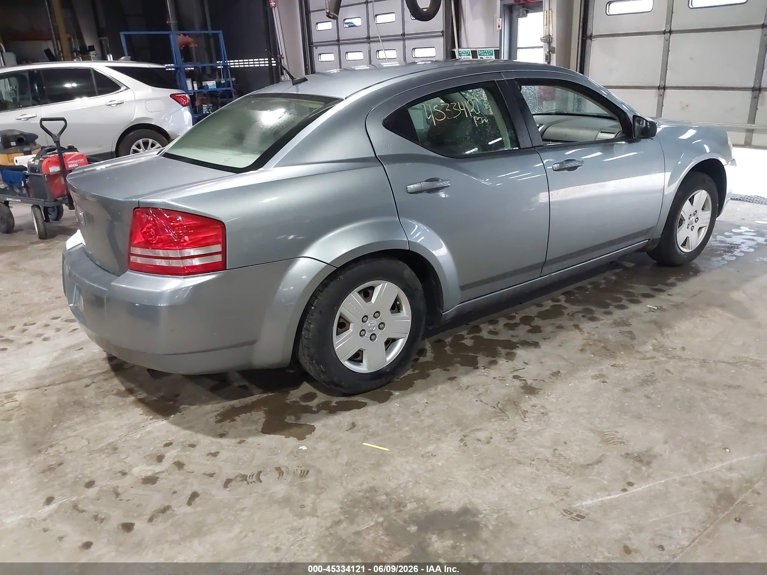 2008 Dodge Avenger Se Blue vin: 1B3LC46K38N287015