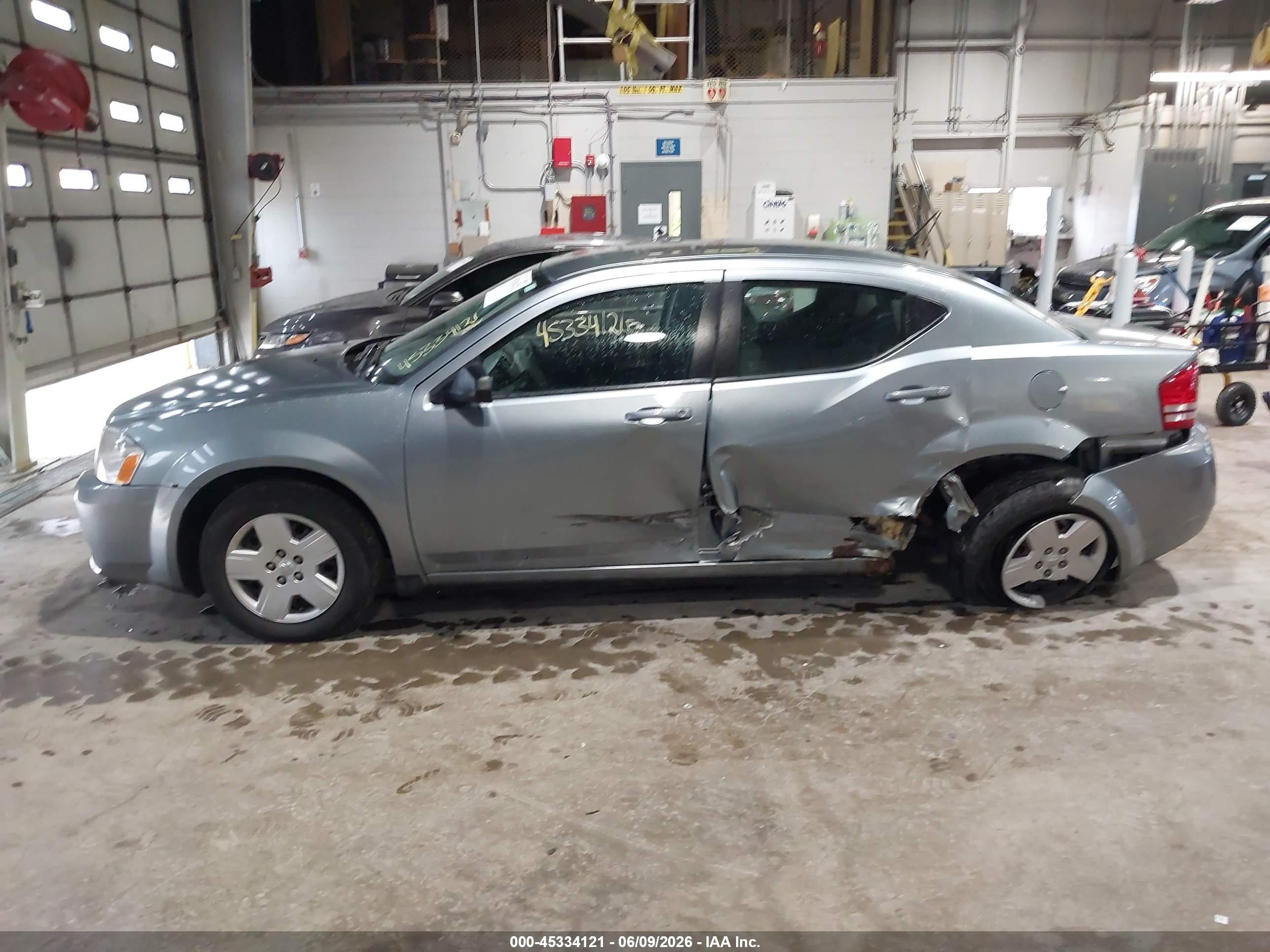 2008 Dodge Avenger Se Blue vin: 1B3LC46K38N287015