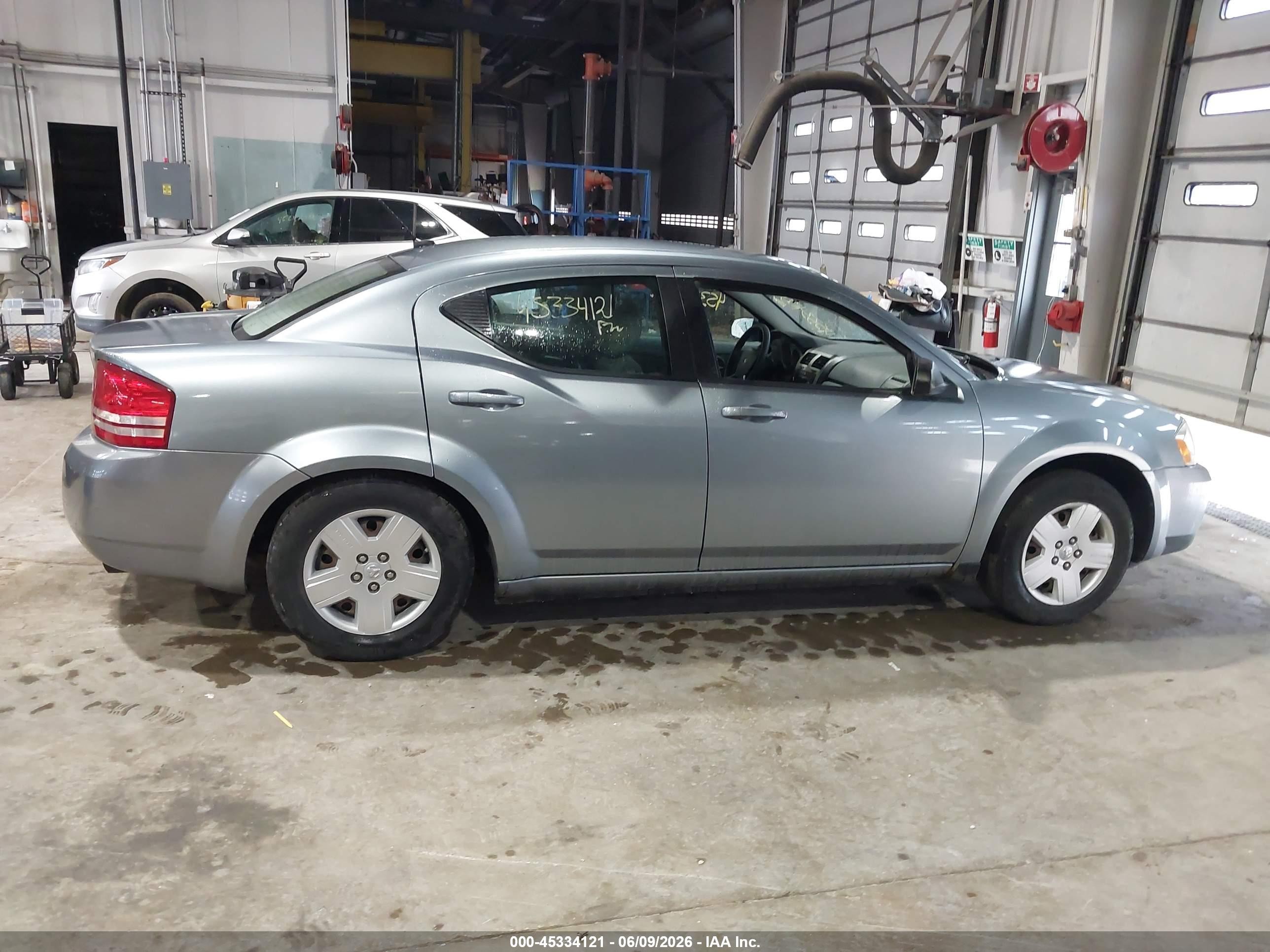 2008 Dodge Avenger Se Blue vin: 1B3LC46K38N287015