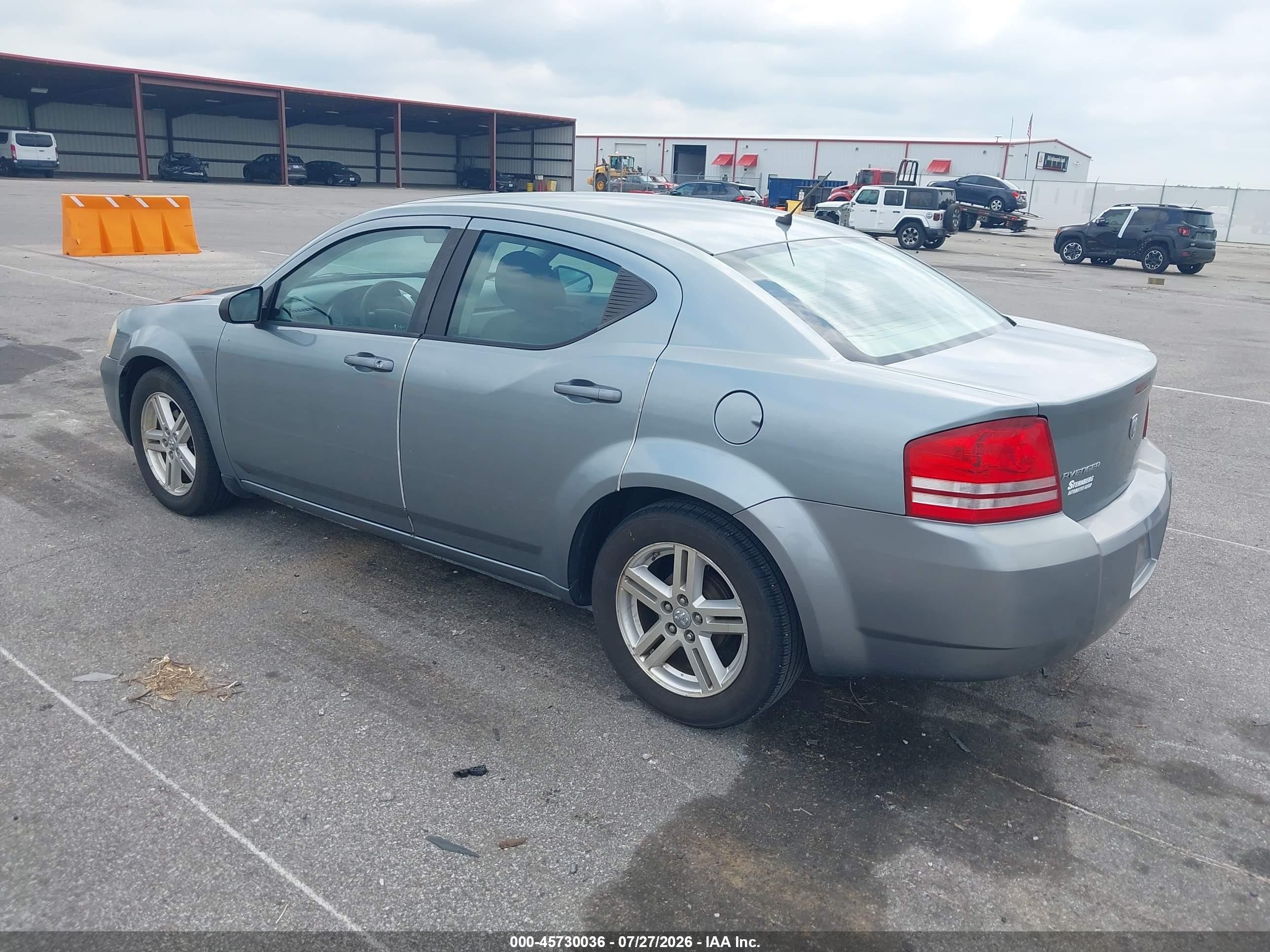 2008 Dodge Avenger Se Blue vin: 1B3LC46K38N595169