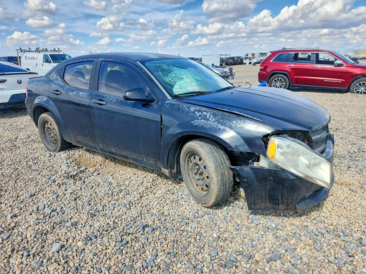 2008 Dodge Avenger Se Black vin: 1B3LC46K48N613808
