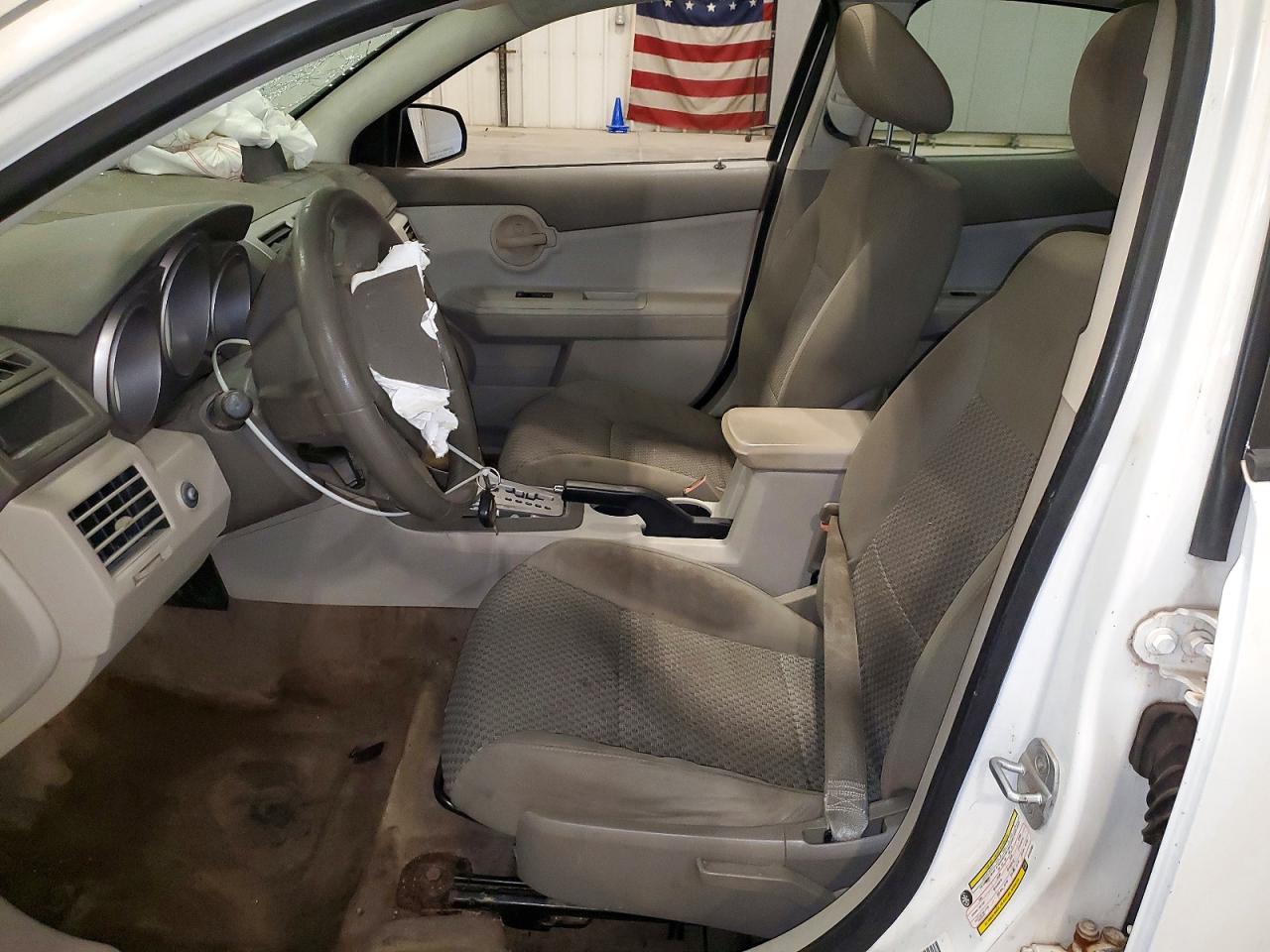 2008 Dodge Avenger Se White vin: 1B3LC46K48N682885