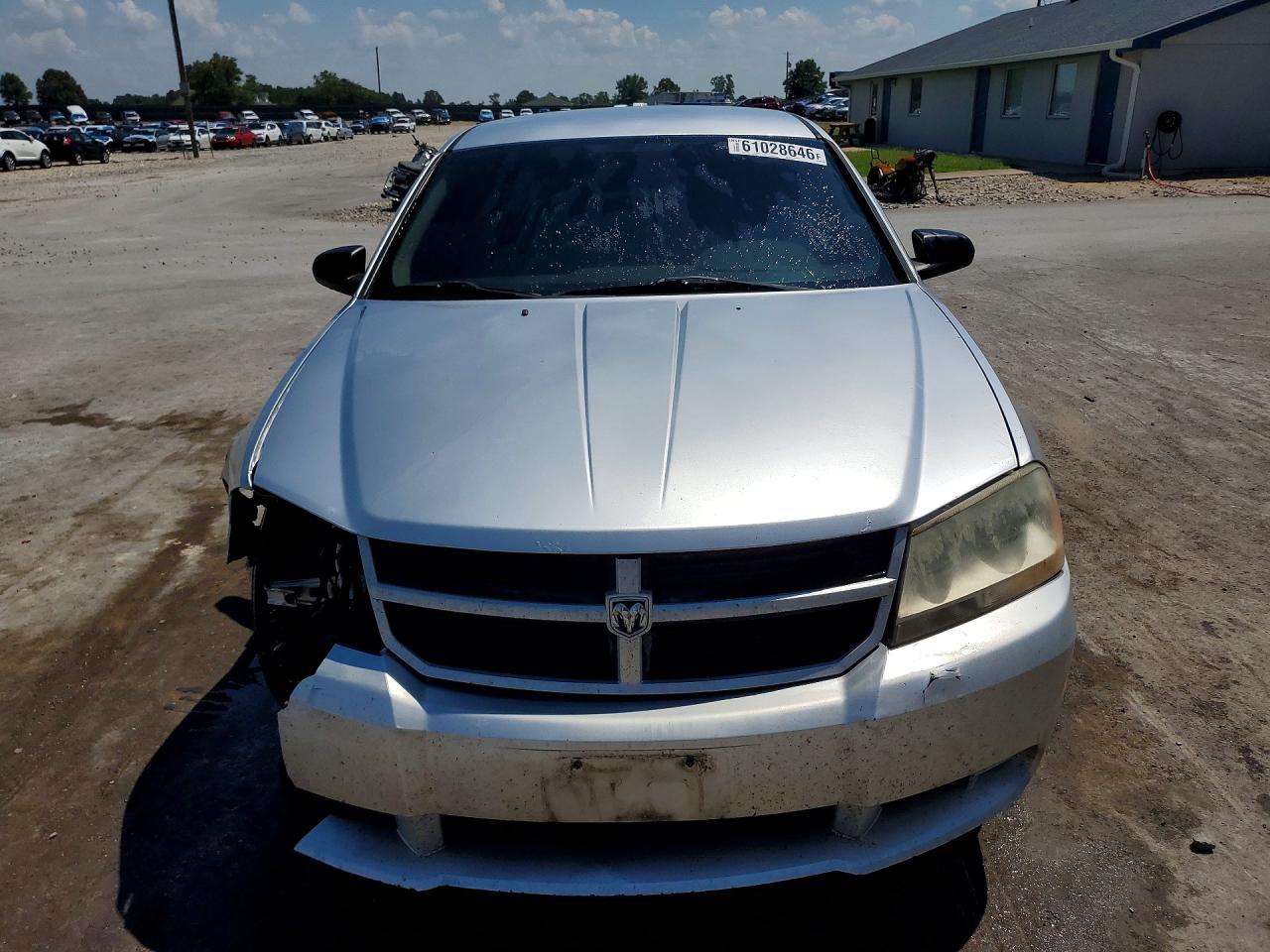 2008 Dodge Avenger Se Silver vin: 1B3LC46K48N687309